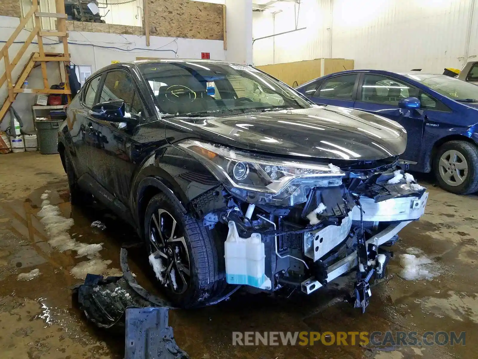 1 Photograph of a damaged car JTNKHMBX6K1025397 TOYOTA C-HR 2019