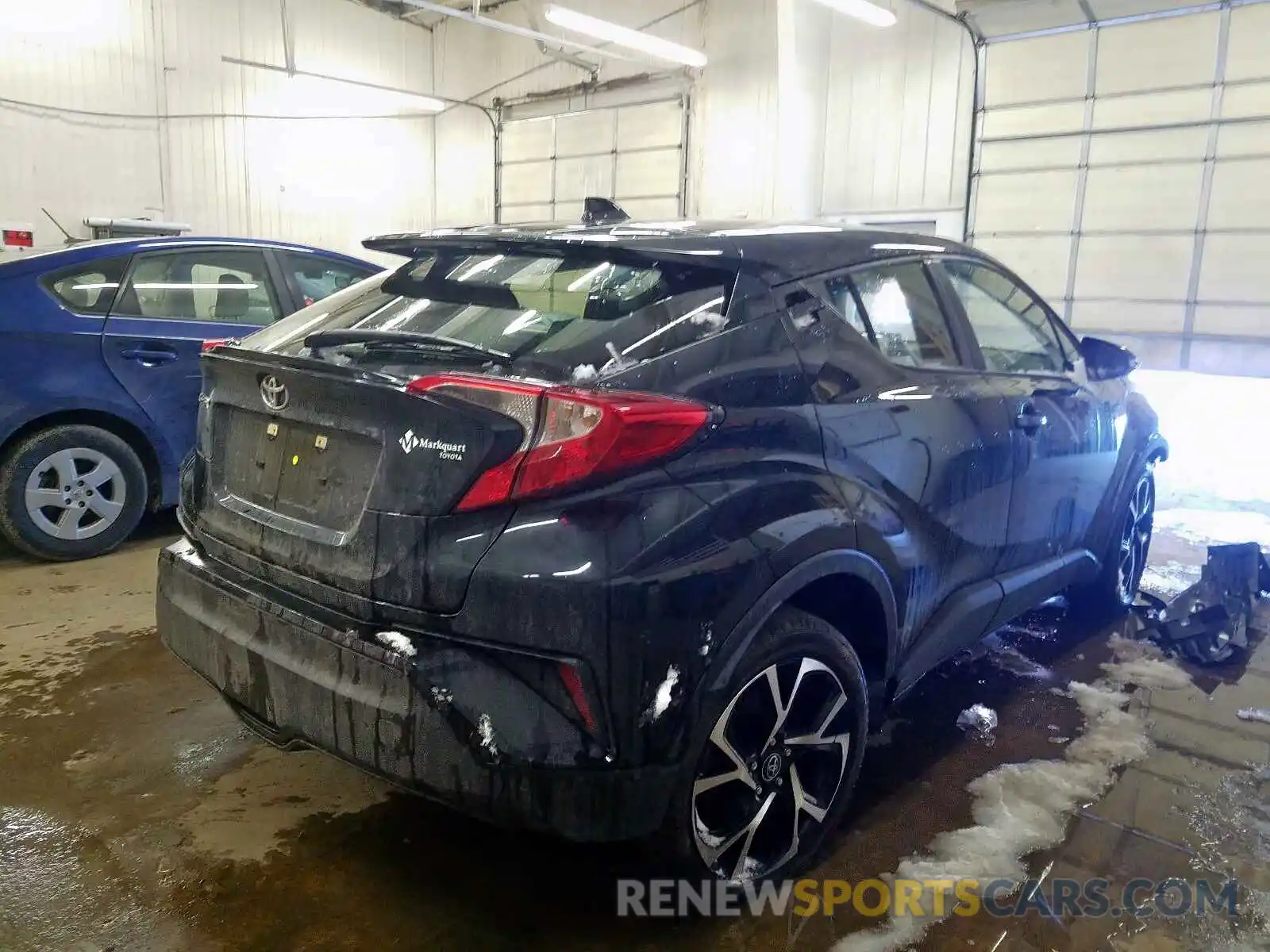 4 Photograph of a damaged car JTNKHMBX6K1025397 TOYOTA C-HR 2019