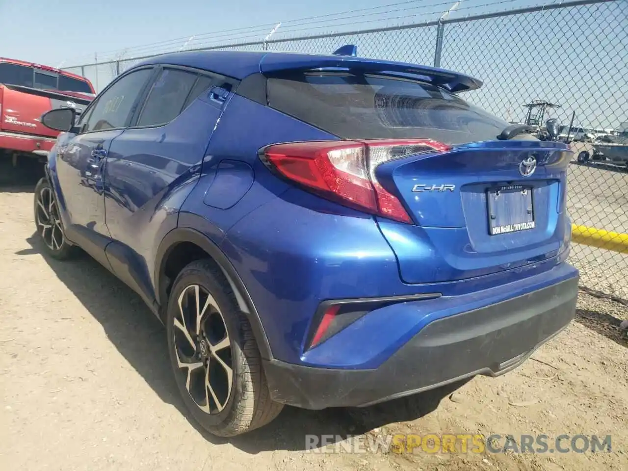 3 Photograph of a damaged car JTNKHMBX6K1026131 TOYOTA C-HR 2019