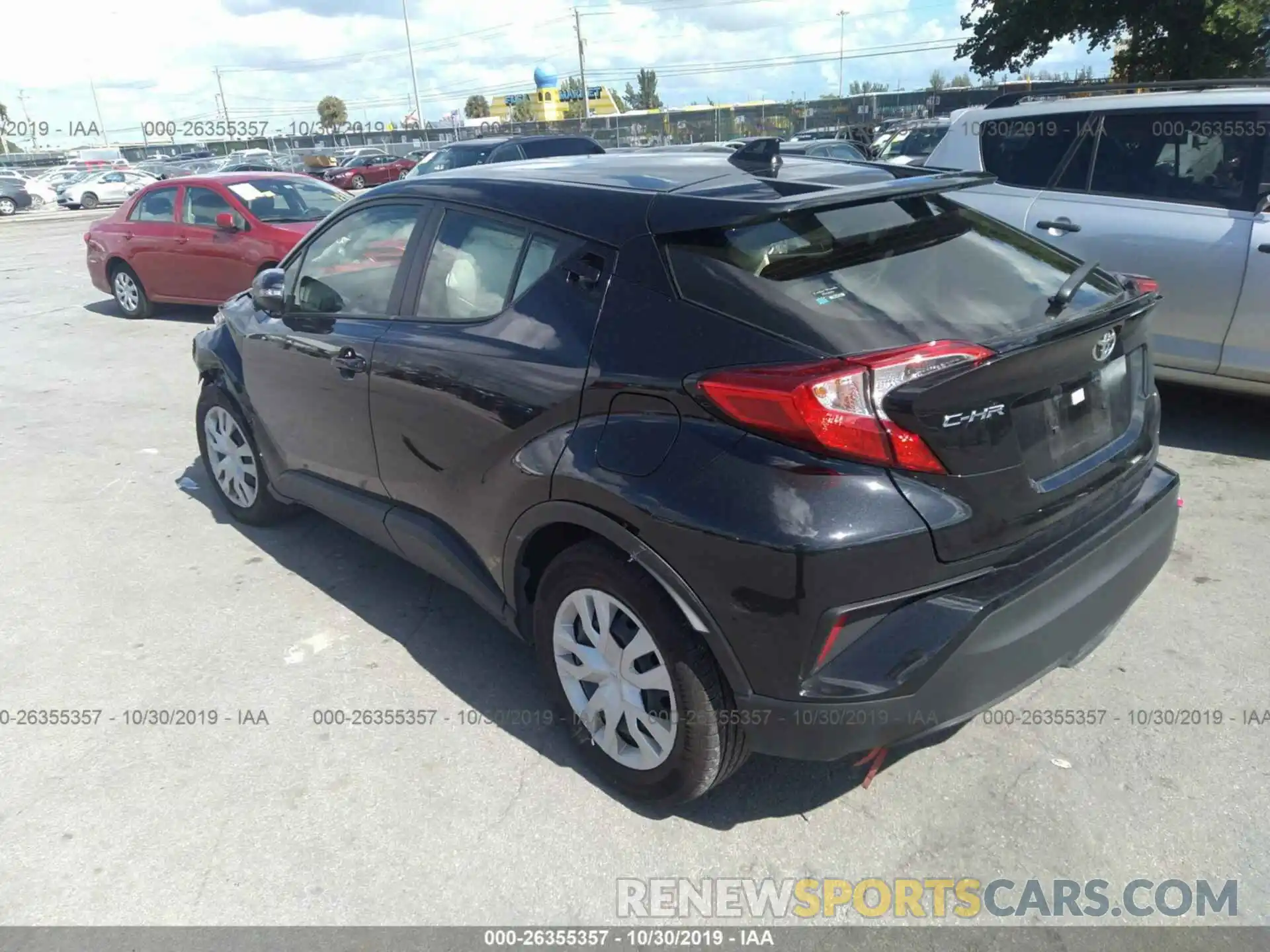 3 Photograph of a damaged car JTNKHMBX6K1028204 TOYOTA C-HR 2019