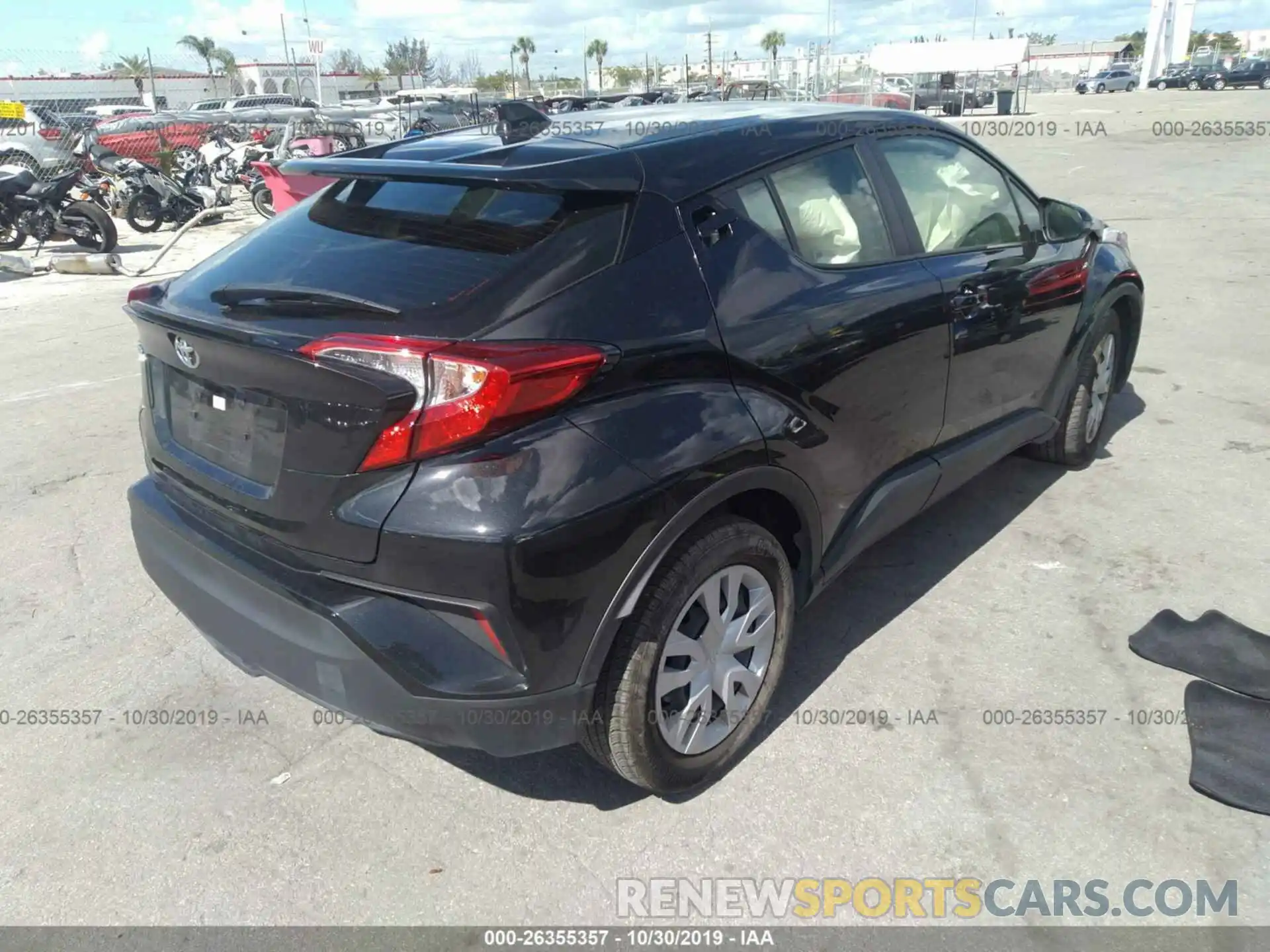 4 Photograph of a damaged car JTNKHMBX6K1028204 TOYOTA C-HR 2019