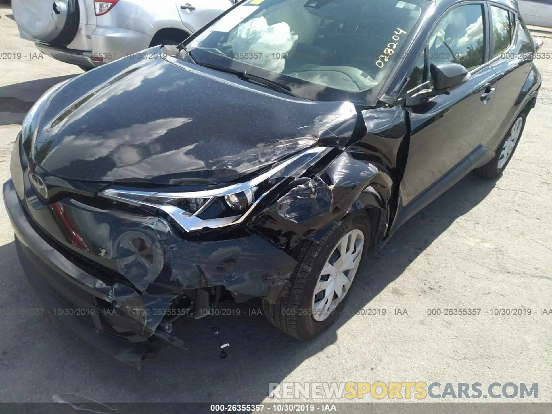 6 Photograph of a damaged car JTNKHMBX6K1028204 TOYOTA C-HR 2019