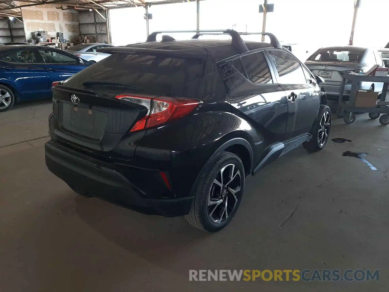 4 Photograph of a damaged car JTNKHMBX6K1029529 TOYOTA C-HR 2019