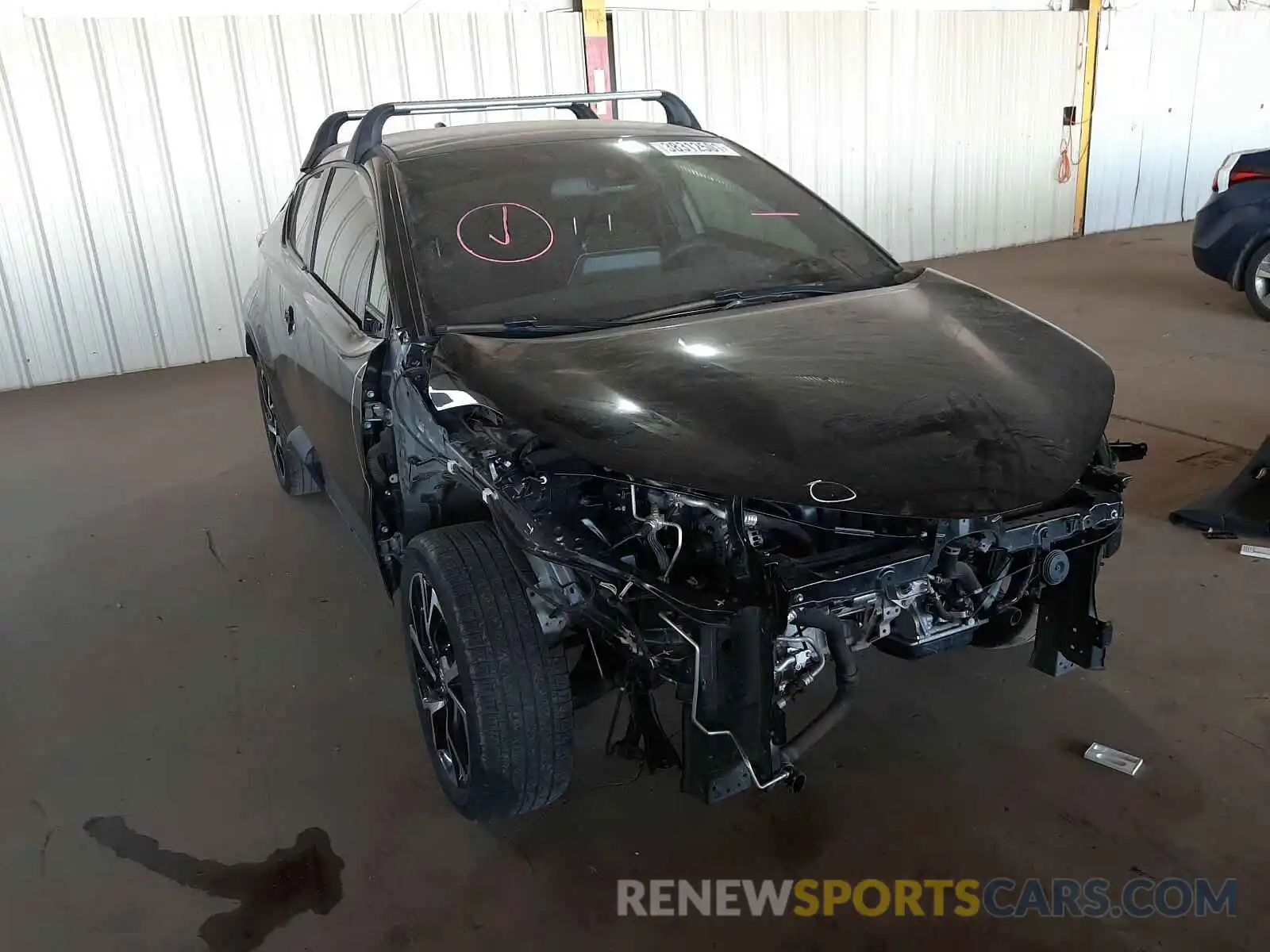 9 Photograph of a damaged car JTNKHMBX6K1029529 TOYOTA C-HR 2019