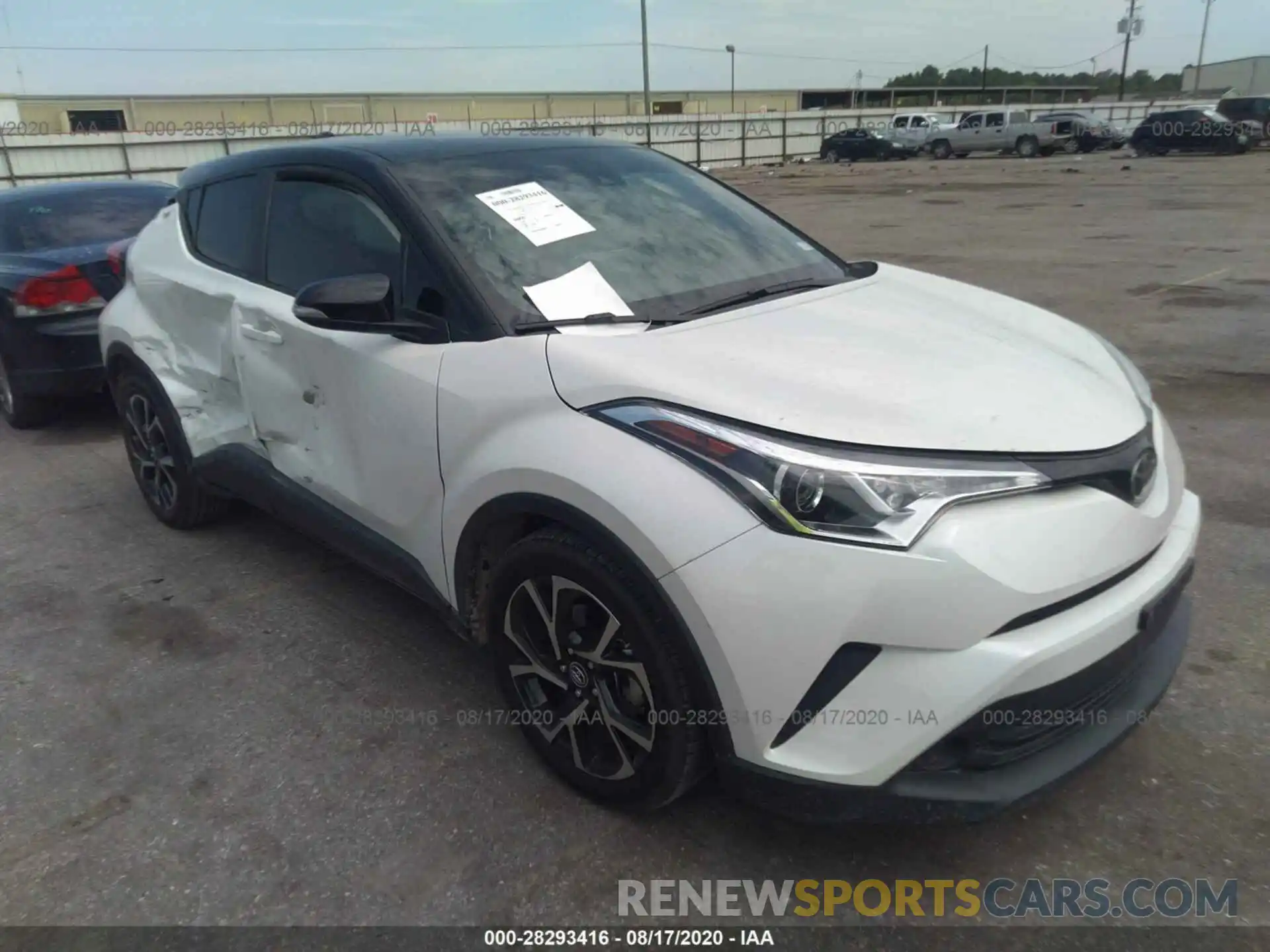 1 Photograph of a damaged car JTNKHMBX6K1031099 TOYOTA C-HR 2019