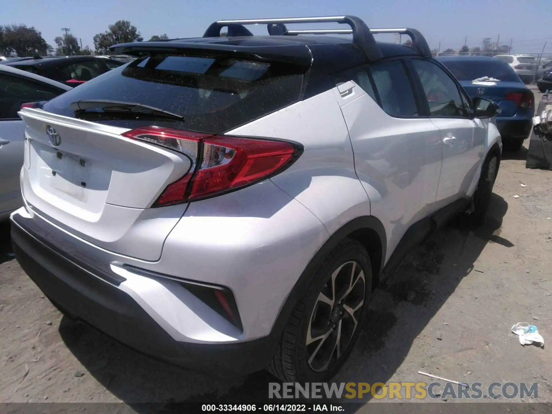 4 Photograph of a damaged car JTNKHMBX6K1031846 TOYOTA C-HR 2019