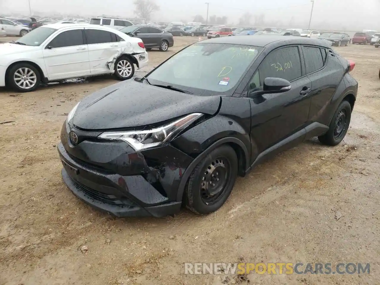 2 Photograph of a damaged car JTNKHMBX6K1032141 TOYOTA C-HR 2019