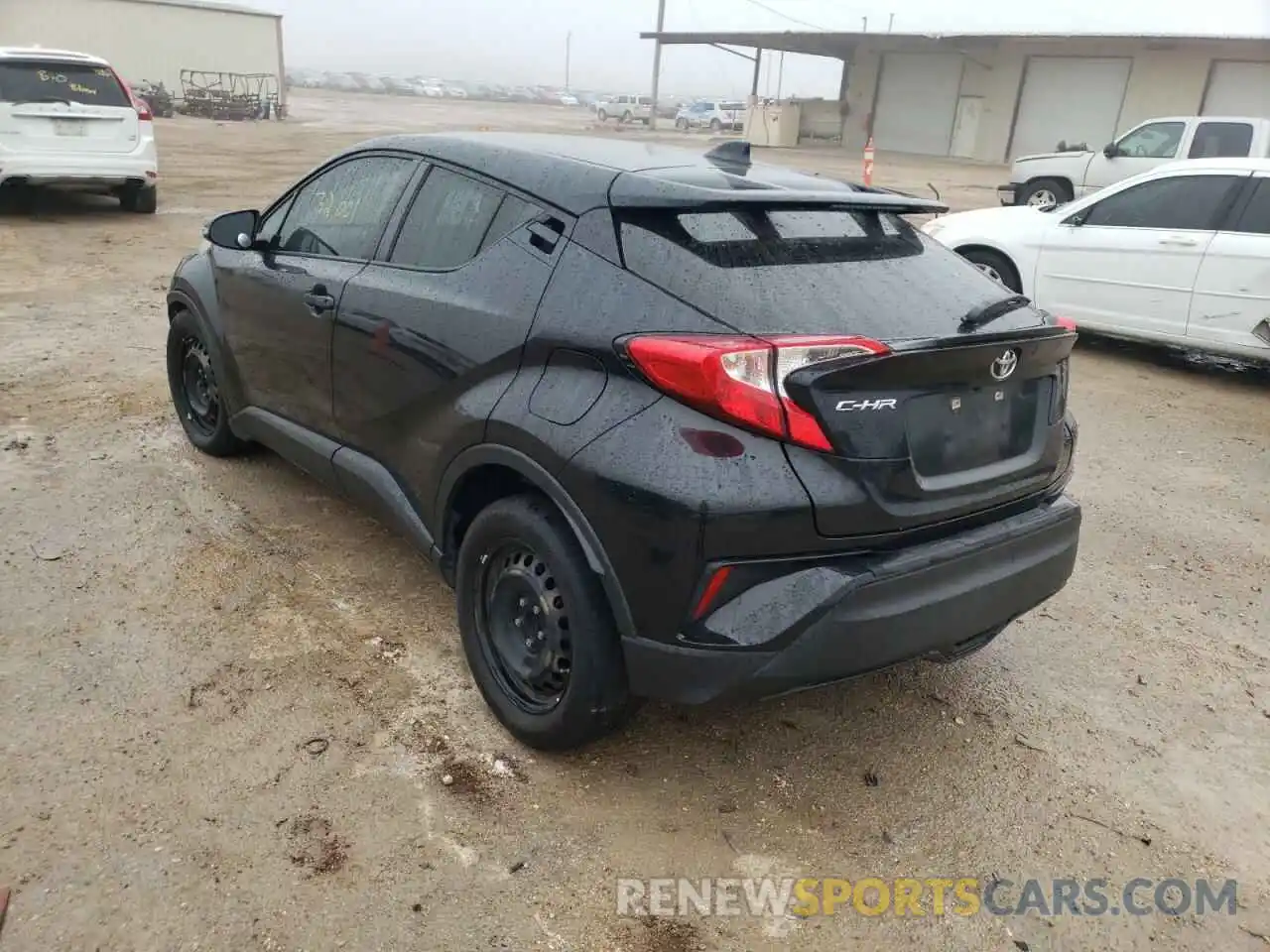 3 Photograph of a damaged car JTNKHMBX6K1032141 TOYOTA C-HR 2019