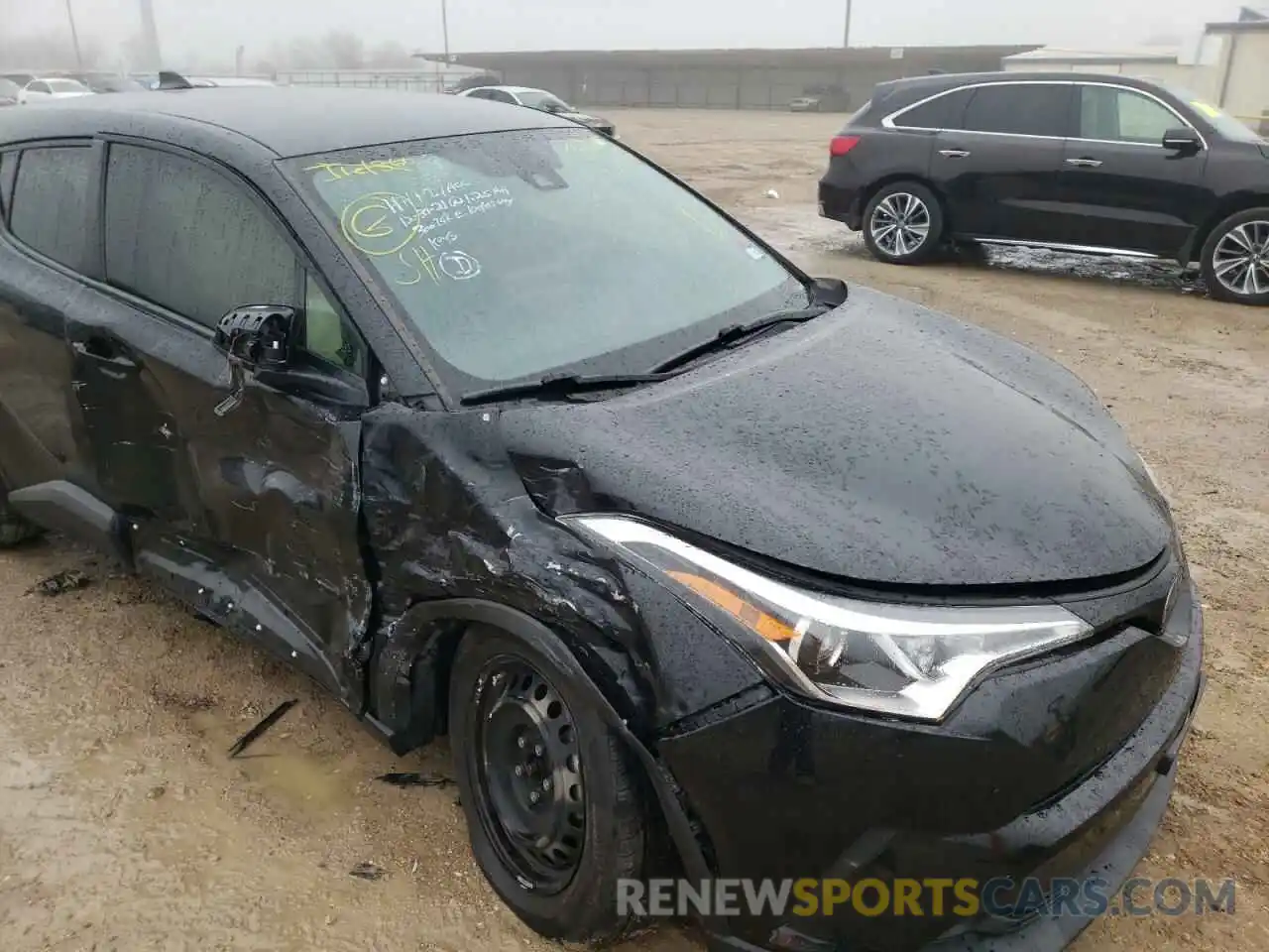 9 Photograph of a damaged car JTNKHMBX6K1032141 TOYOTA C-HR 2019