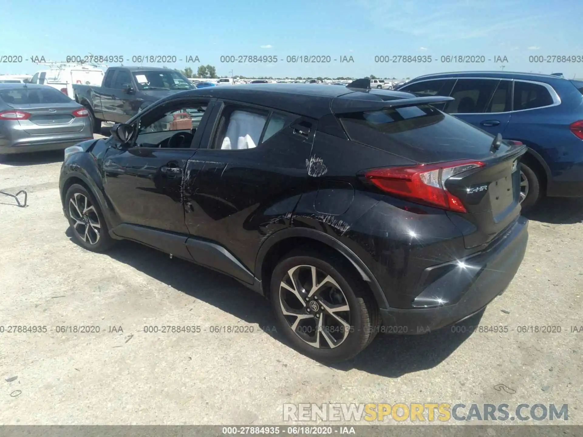 3 Photograph of a damaged car JTNKHMBX6K1032866 TOYOTA C-HR 2019