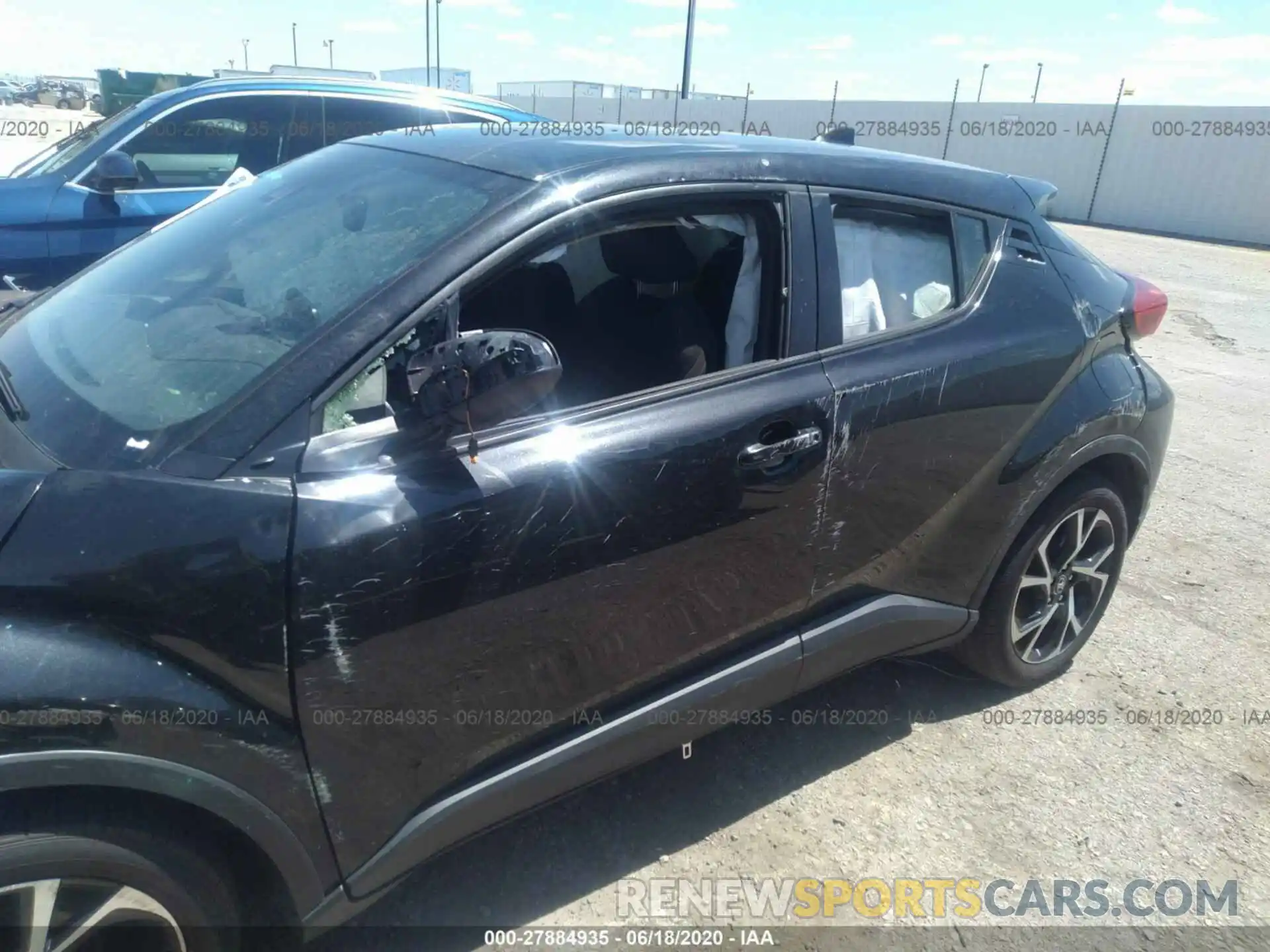 6 Photograph of a damaged car JTNKHMBX6K1032866 TOYOTA C-HR 2019