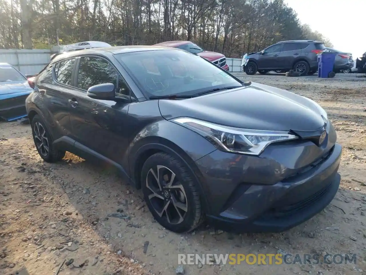 1 Photograph of a damaged car JTNKHMBX6K1032964 TOYOTA C-HR 2019