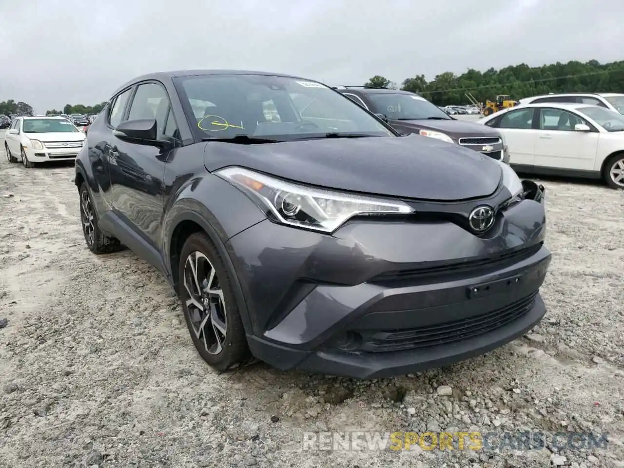 1 Photograph of a damaged car JTNKHMBX6K1033225 TOYOTA C-HR 2019