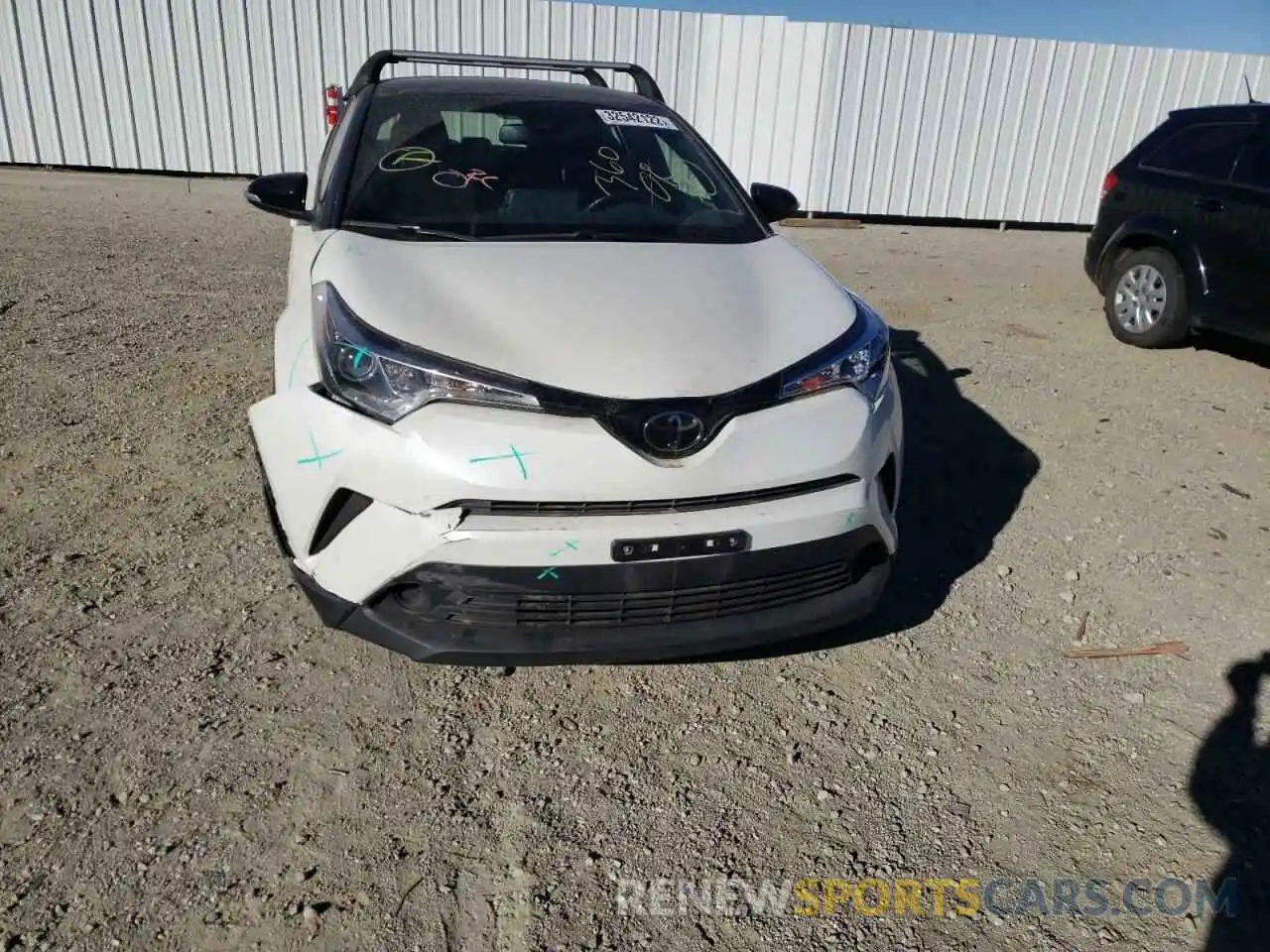 9 Photograph of a damaged car JTNKHMBX6K1033404 TOYOTA C-HR 2019