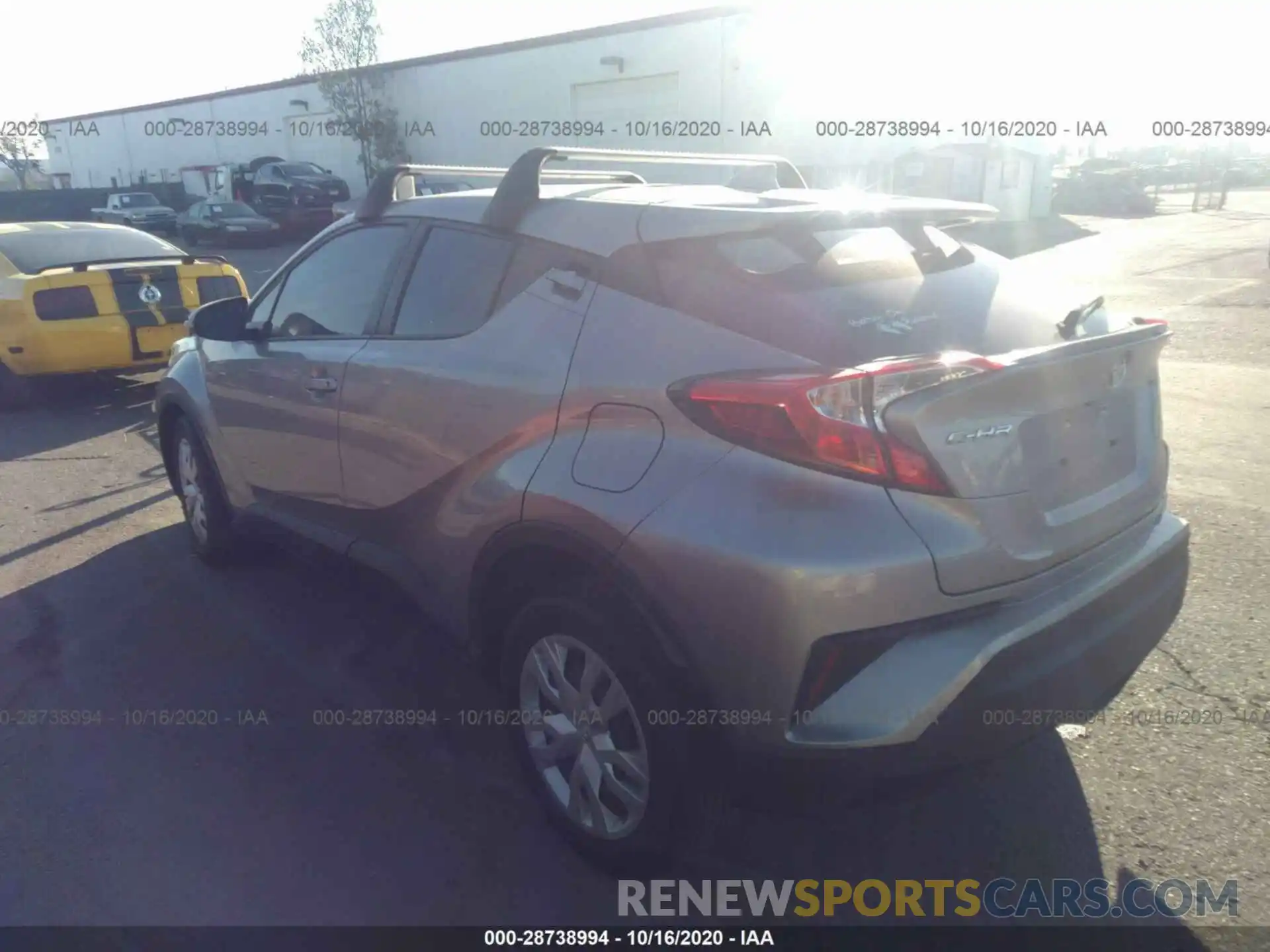 3 Photograph of a damaged car JTNKHMBX6K1033581 TOYOTA C-HR 2019