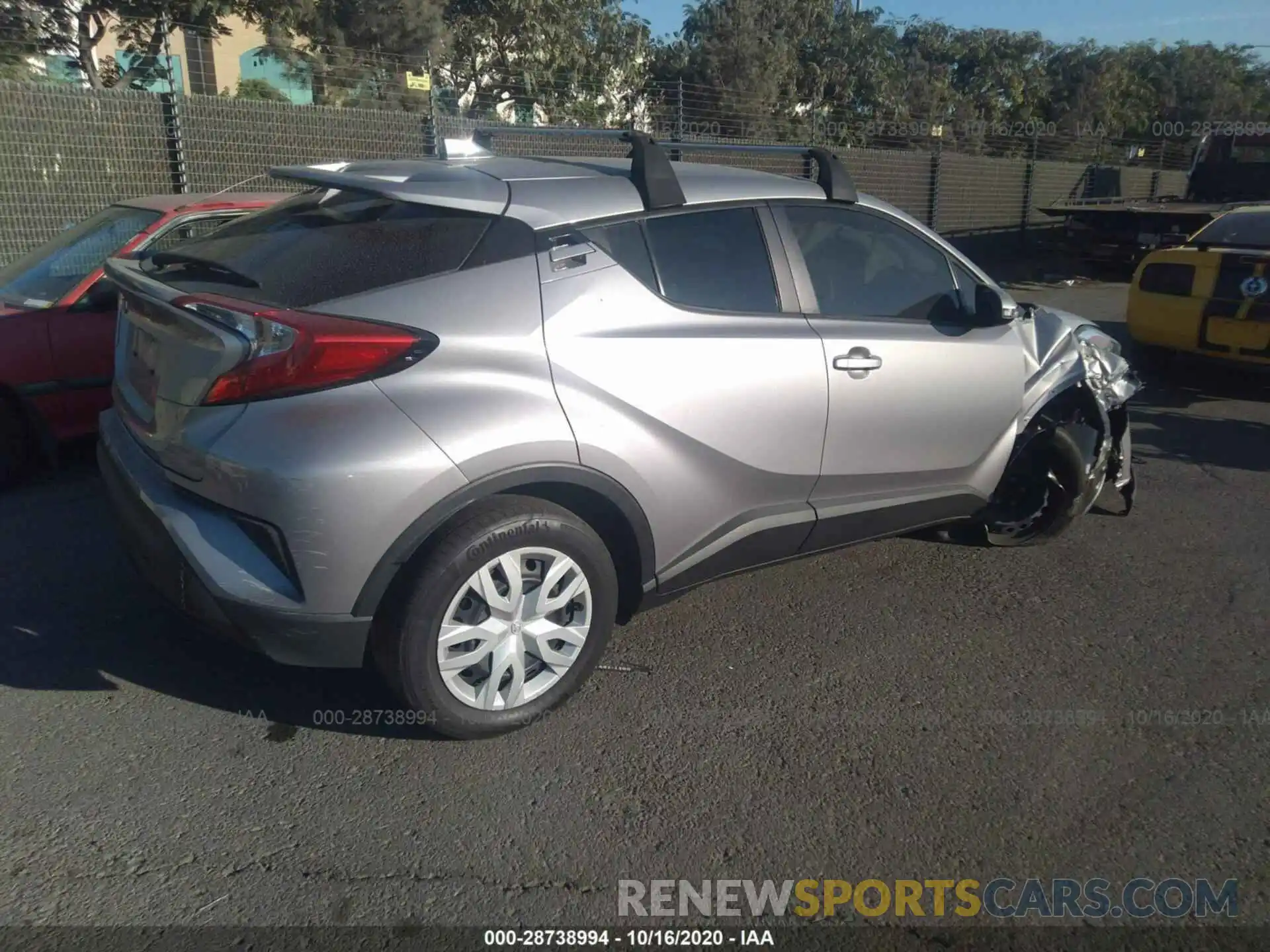 4 Photograph of a damaged car JTNKHMBX6K1033581 TOYOTA C-HR 2019