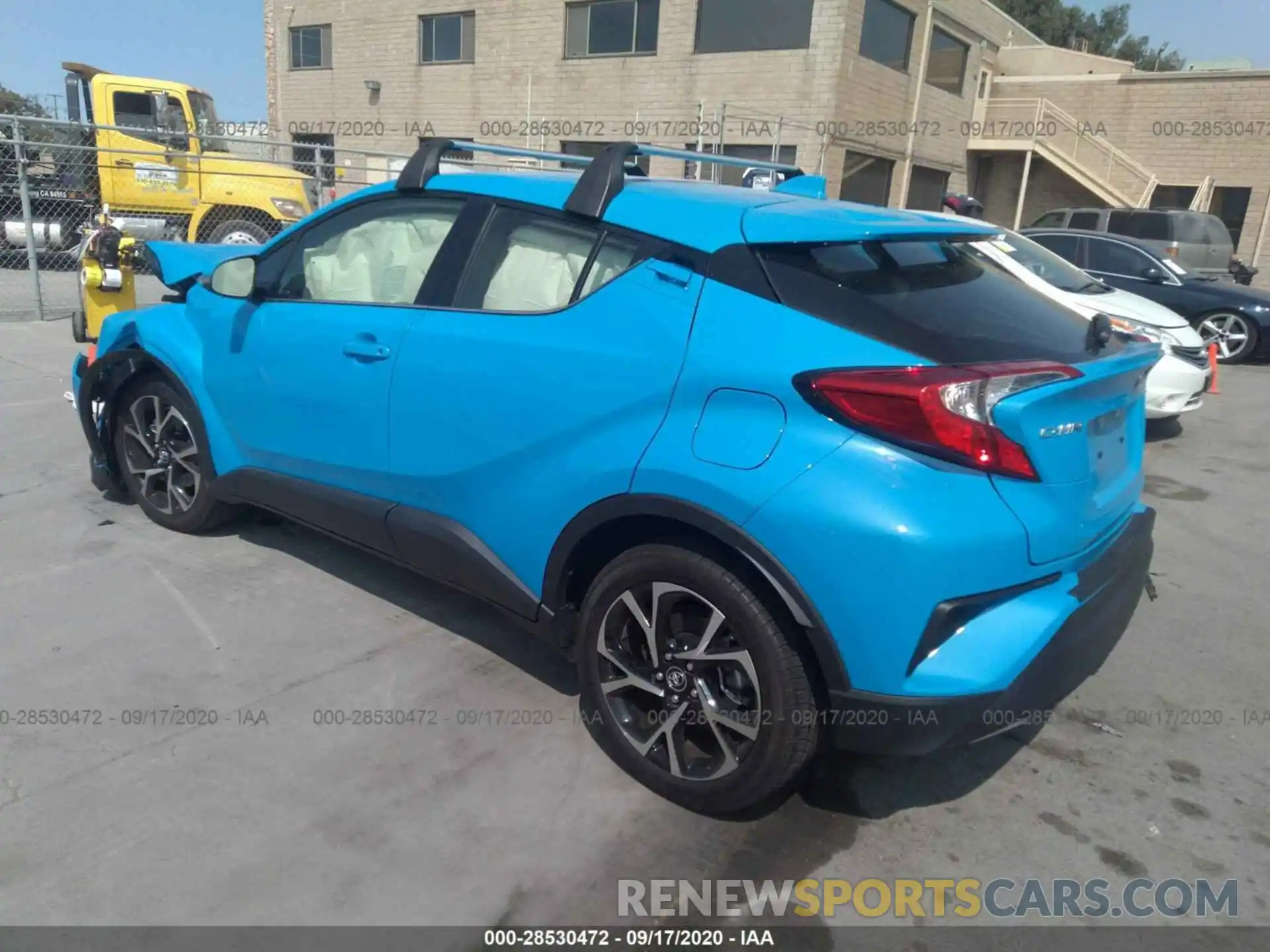 3 Photograph of a damaged car JTNKHMBX6K1033838 TOYOTA C-HR 2019