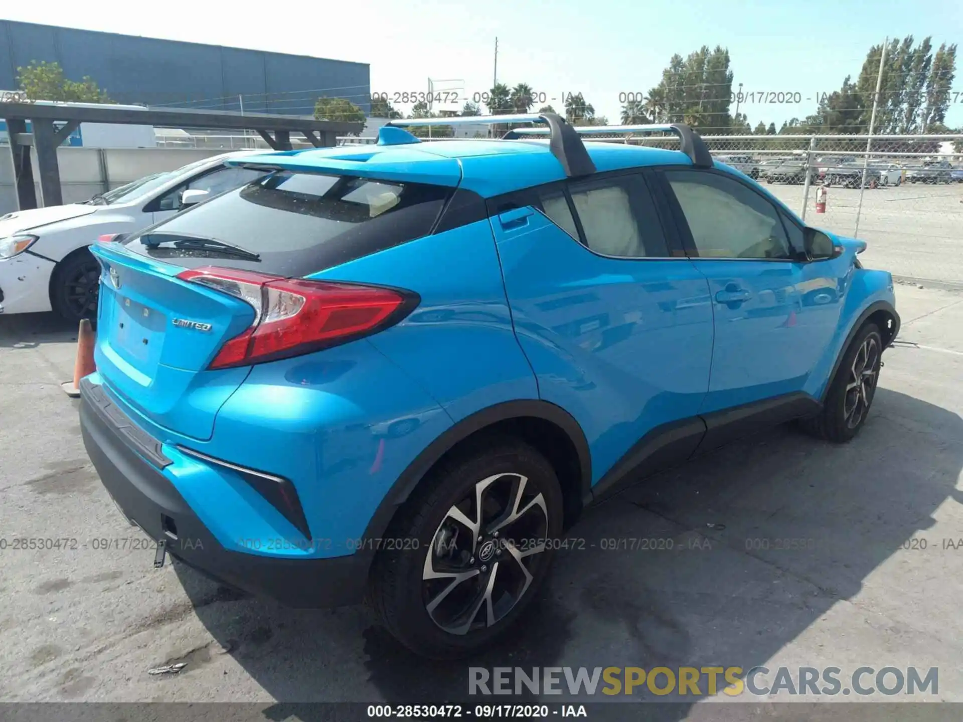 4 Фотография поврежденного автомобиля JTNKHMBX6K1033838 TOYOTA C-HR 2019