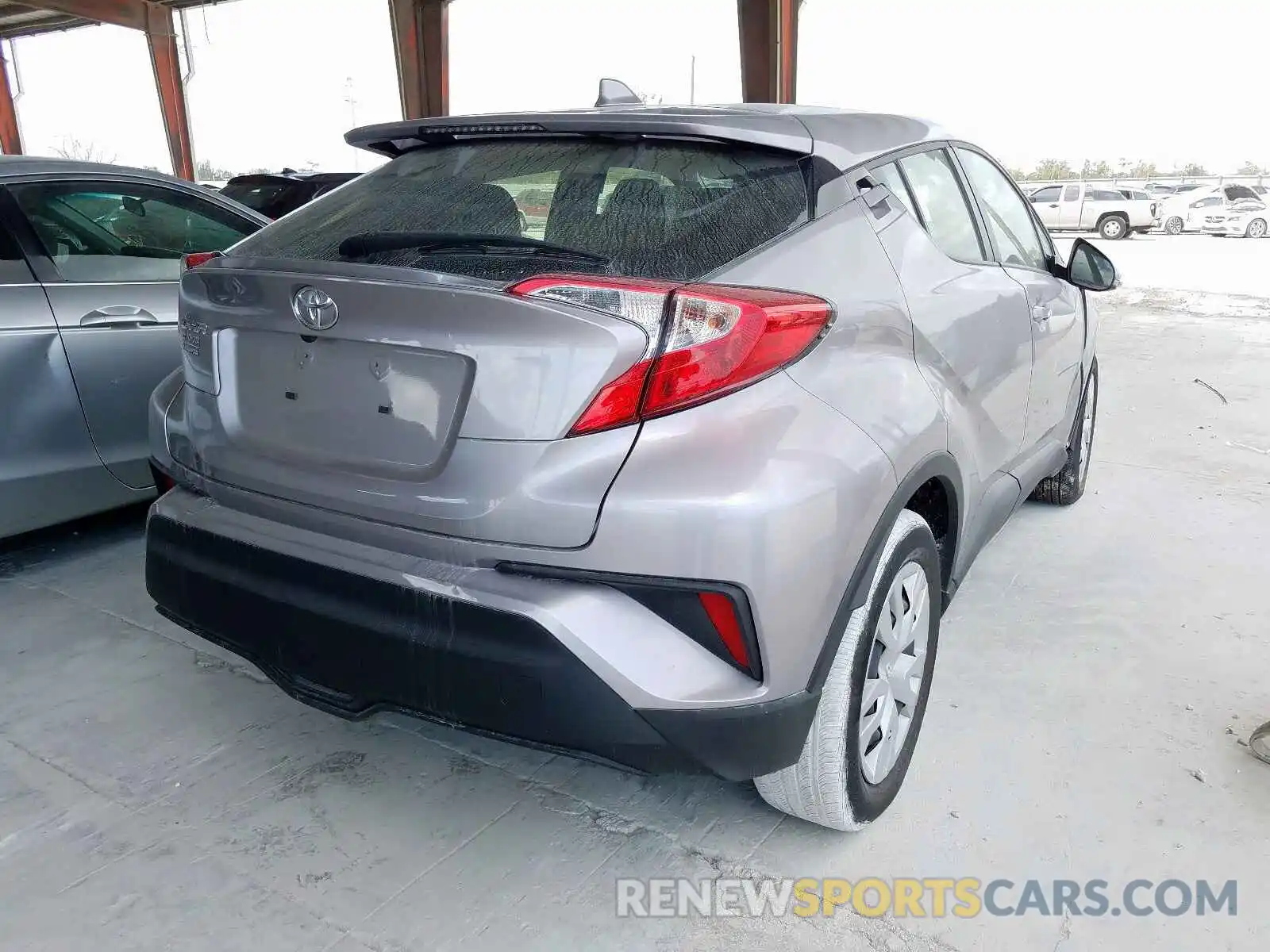 4 Photograph of a damaged car JTNKHMBX6K1034150 TOYOTA C-HR 2019