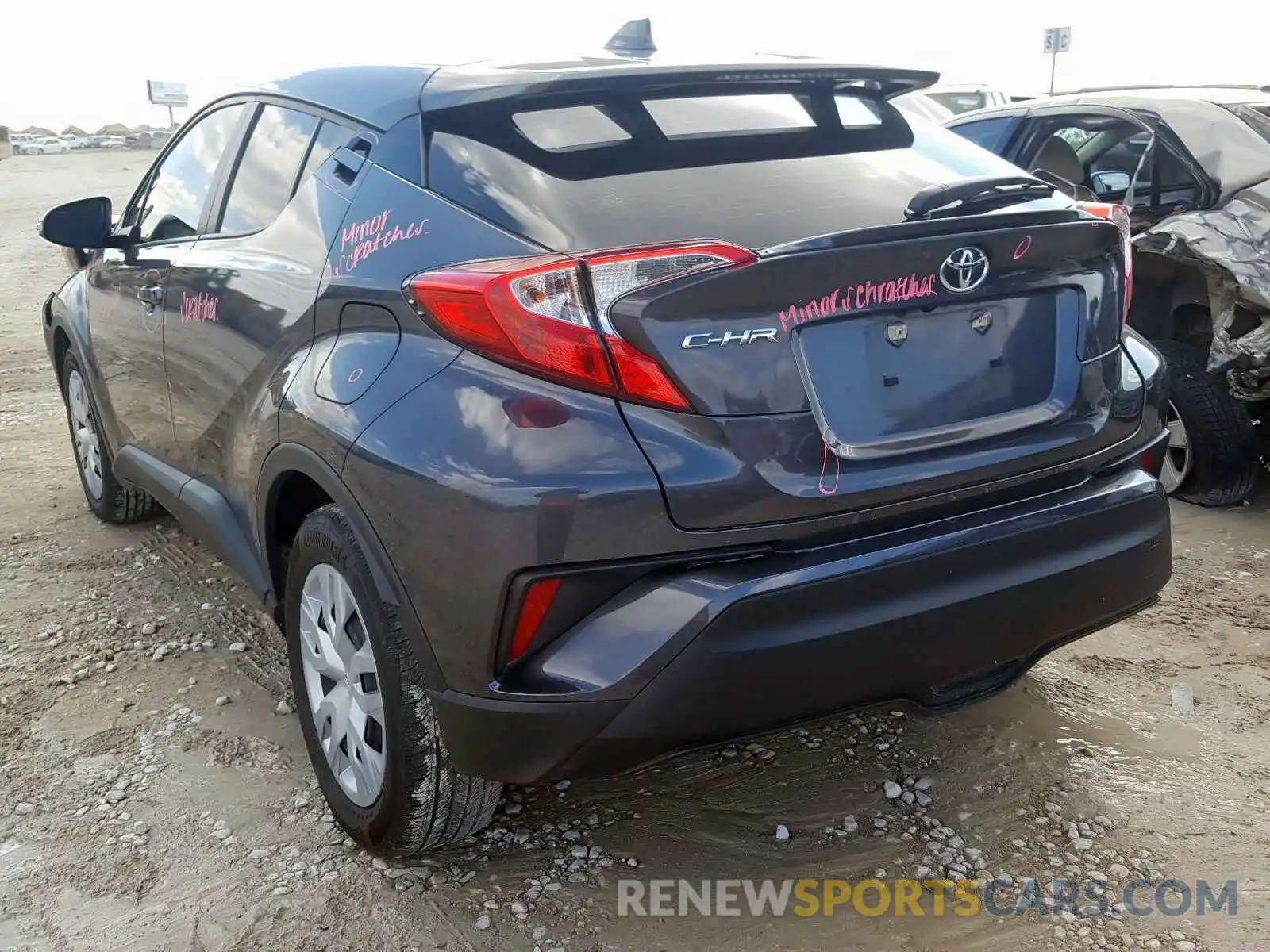 3 Photograph of a damaged car JTNKHMBX6K1034455 TOYOTA C-HR 2019