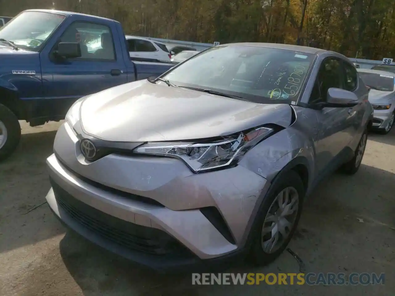 2 Photograph of a damaged car JTNKHMBX6K1035377 TOYOTA C-HR 2019