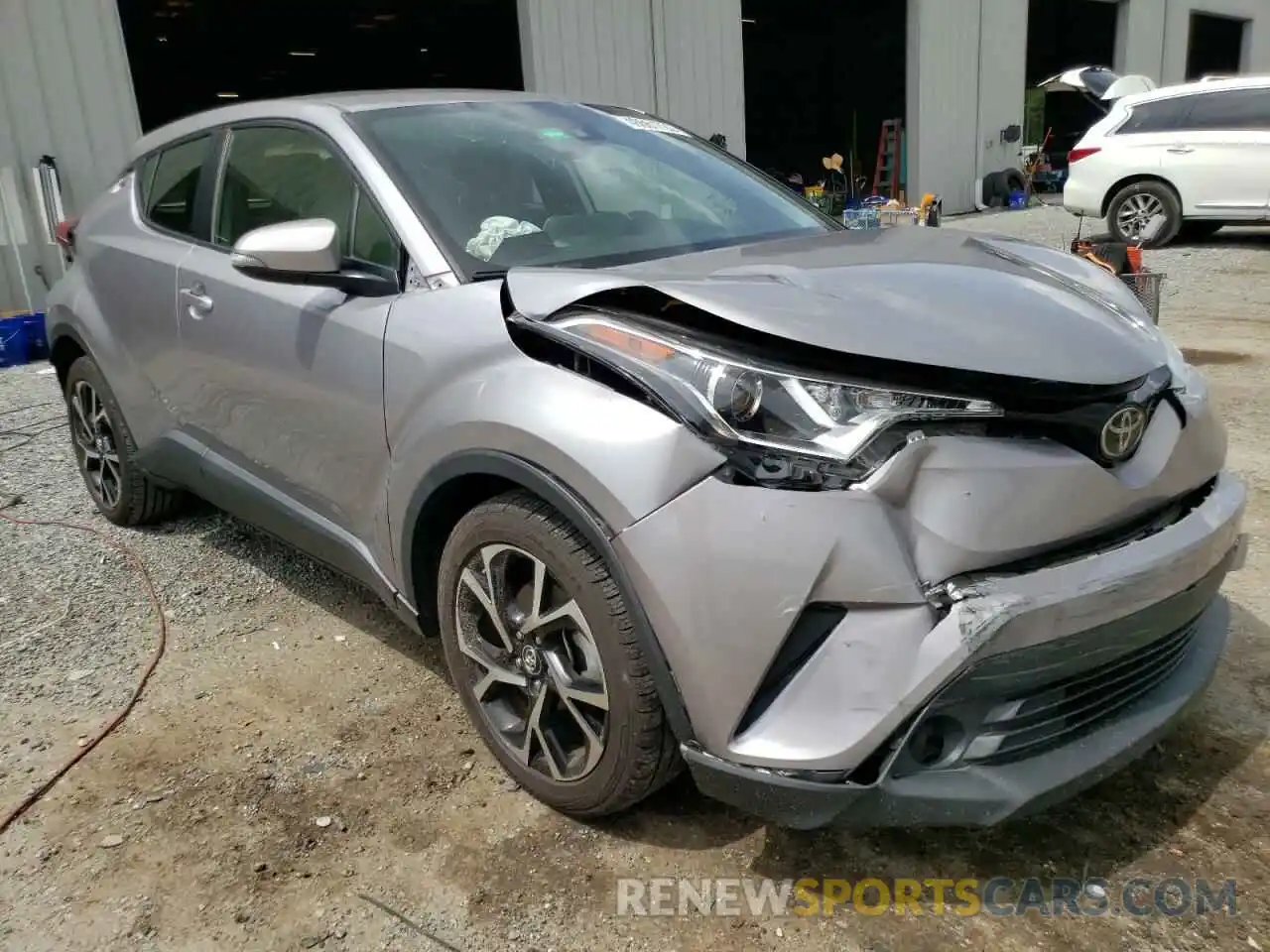 1 Photograph of a damaged car JTNKHMBX6K1035556 TOYOTA C-HR 2019