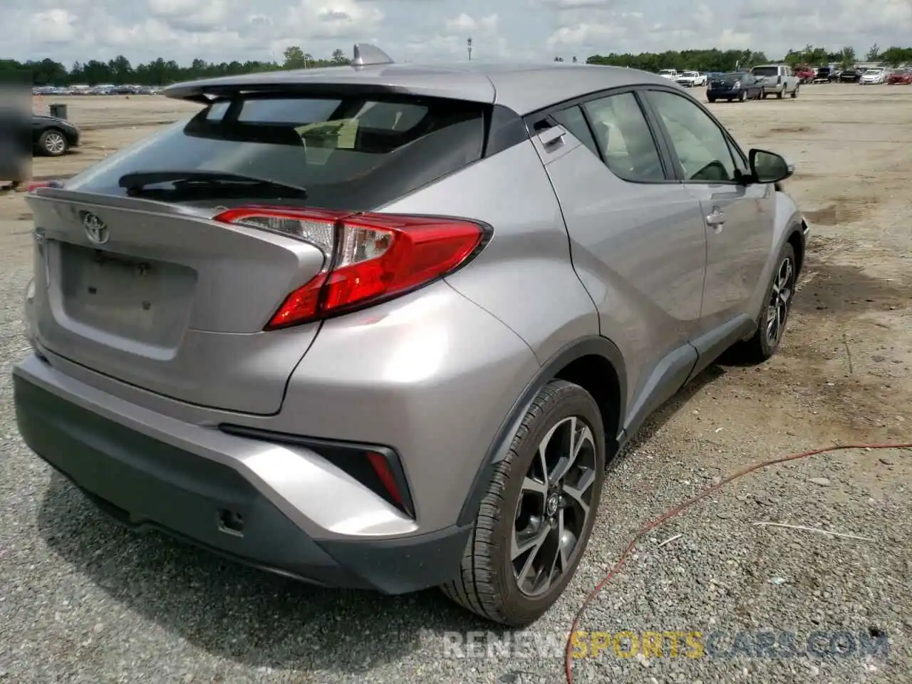 4 Photograph of a damaged car JTNKHMBX6K1035556 TOYOTA C-HR 2019