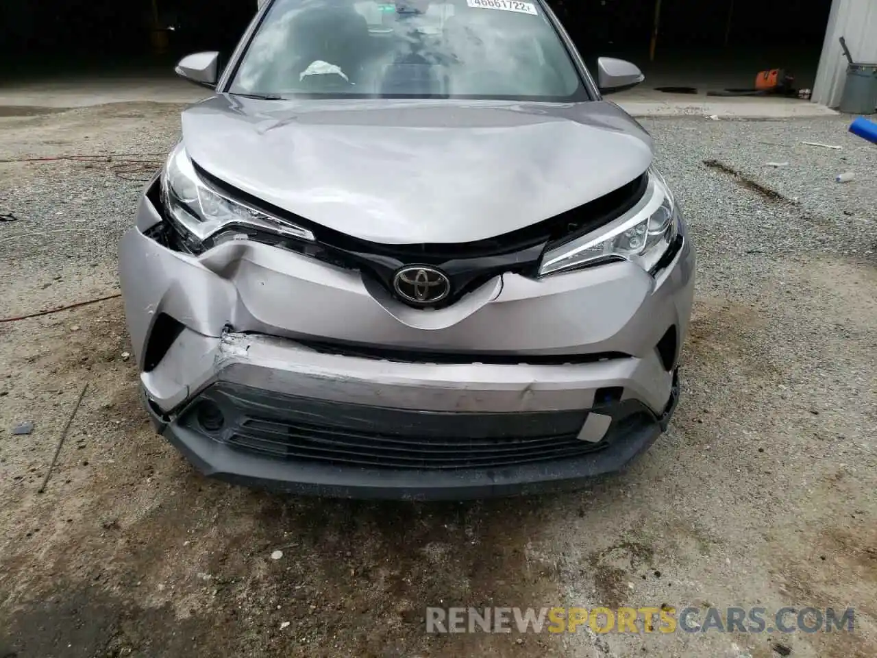 9 Photograph of a damaged car JTNKHMBX6K1035556 TOYOTA C-HR 2019