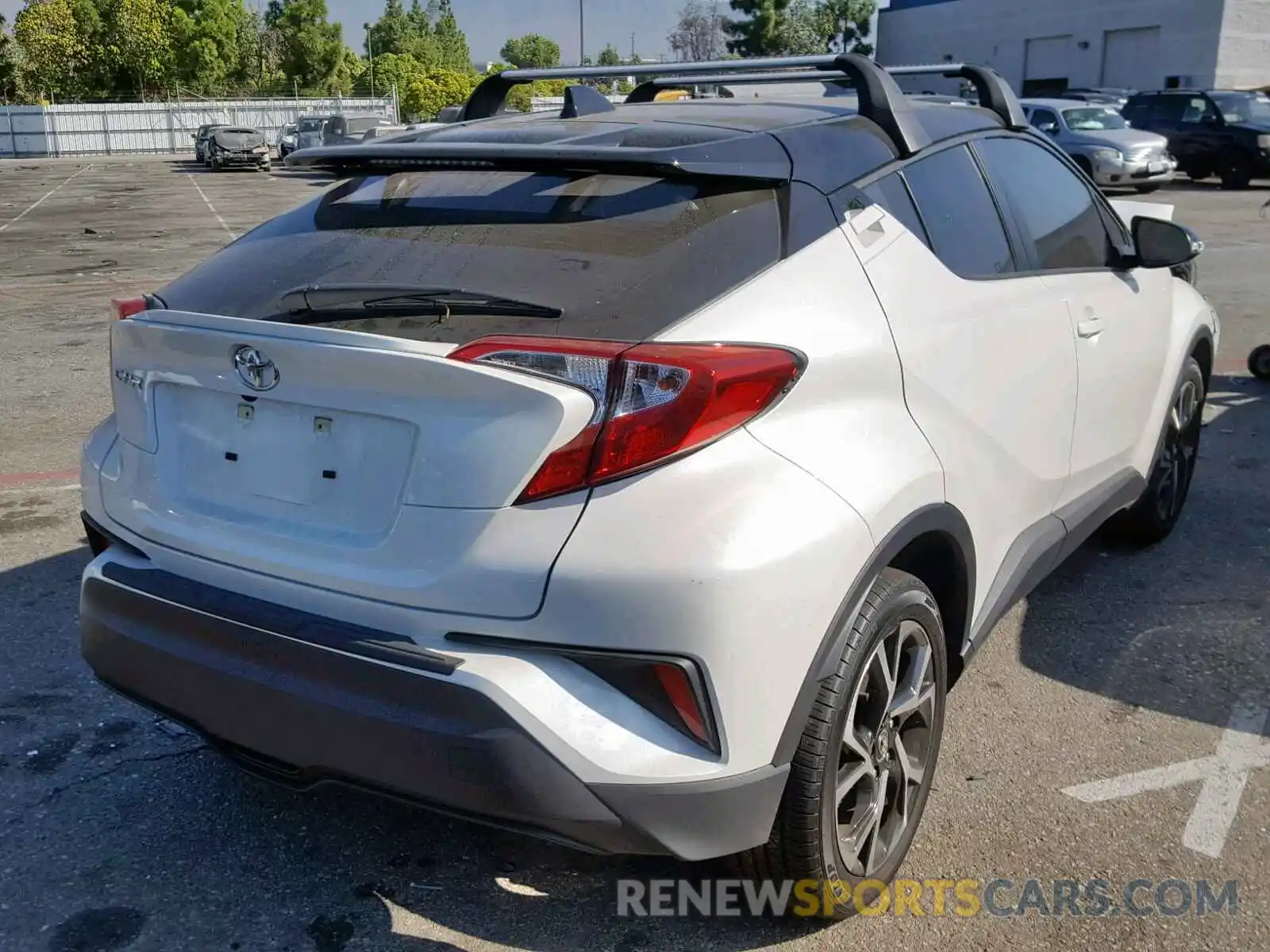 4 Photograph of a damaged car JTNKHMBX6K1035573 TOYOTA C-HR 2019