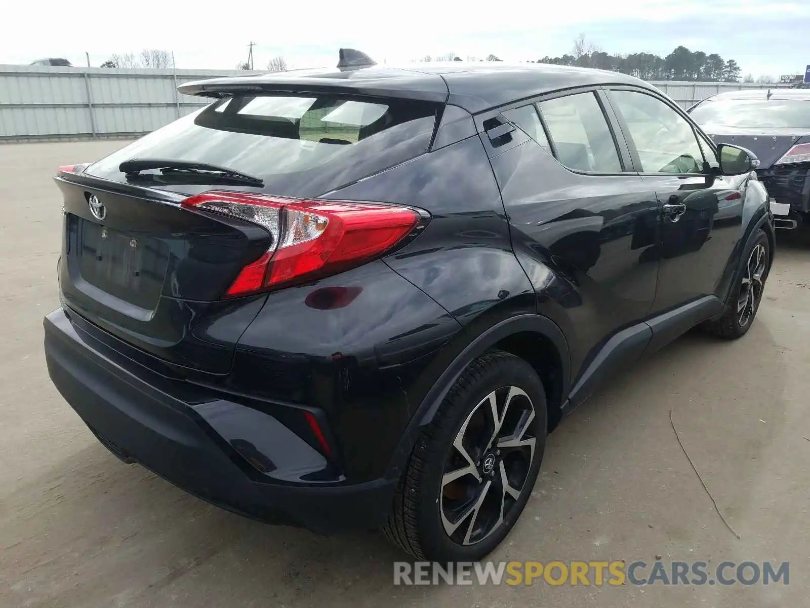 4 Photograph of a damaged car JTNKHMBX6K1035735 TOYOTA C-HR 2019