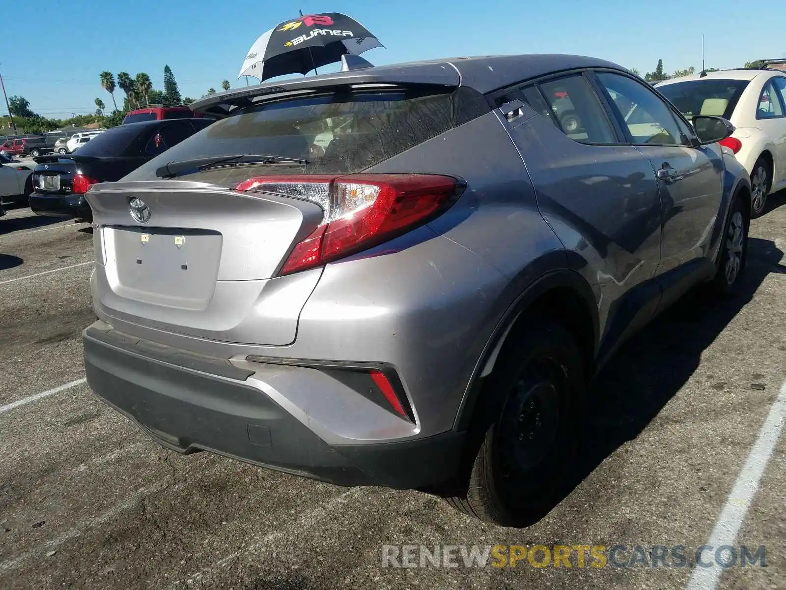 4 Photograph of a damaged car JTNKHMBX6K1037338 TOYOTA C-HR 2019