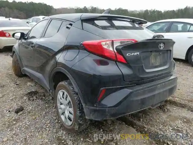 3 Photograph of a damaged car JTNKHMBX6K1037565 TOYOTA C-HR 2019