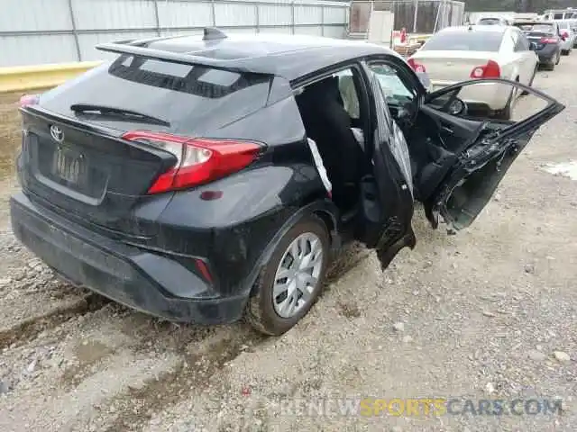 4 Photograph of a damaged car JTNKHMBX6K1037565 TOYOTA C-HR 2019