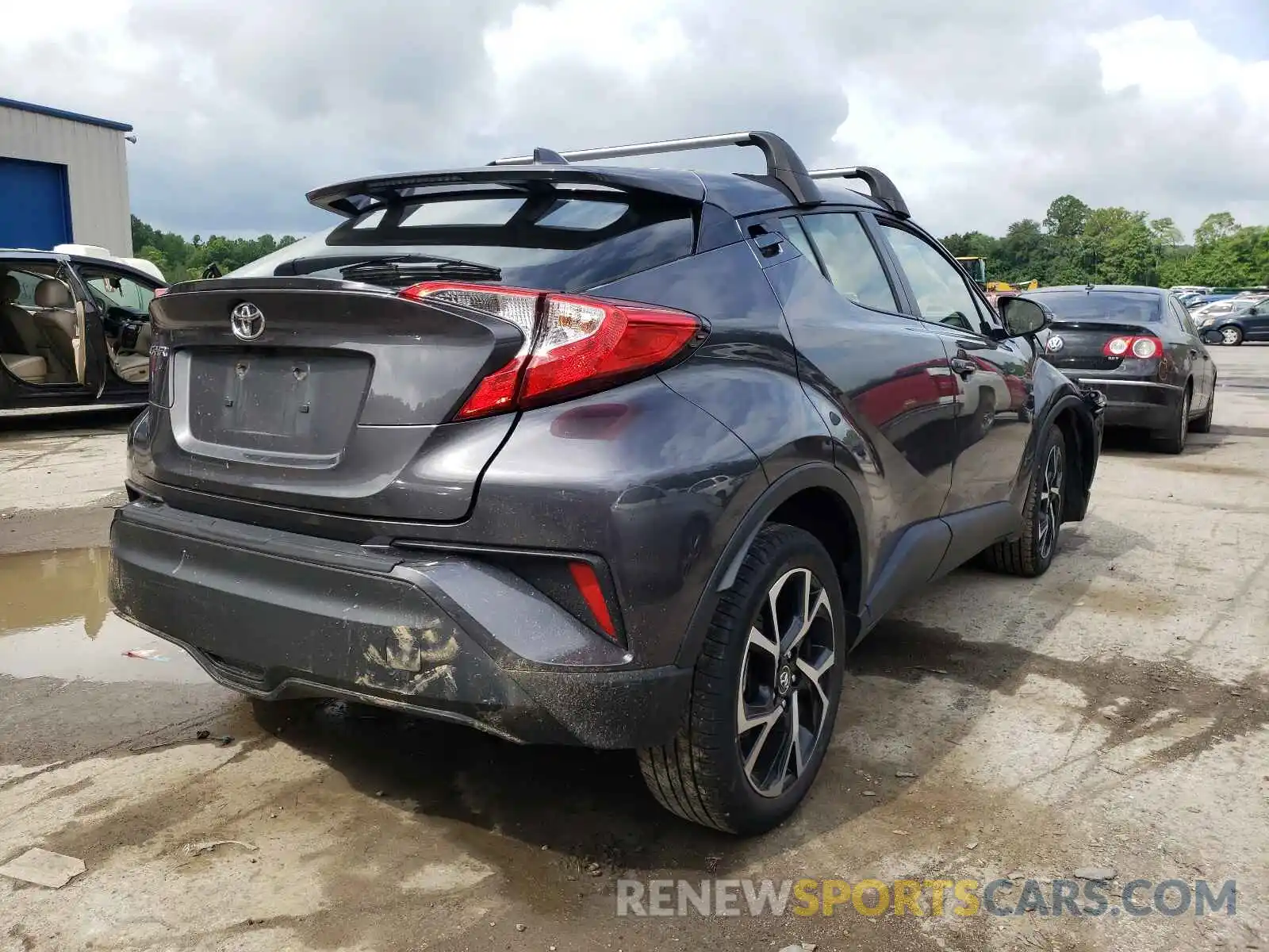 4 Photograph of a damaged car JTNKHMBX6K1037968 TOYOTA C-HR 2019