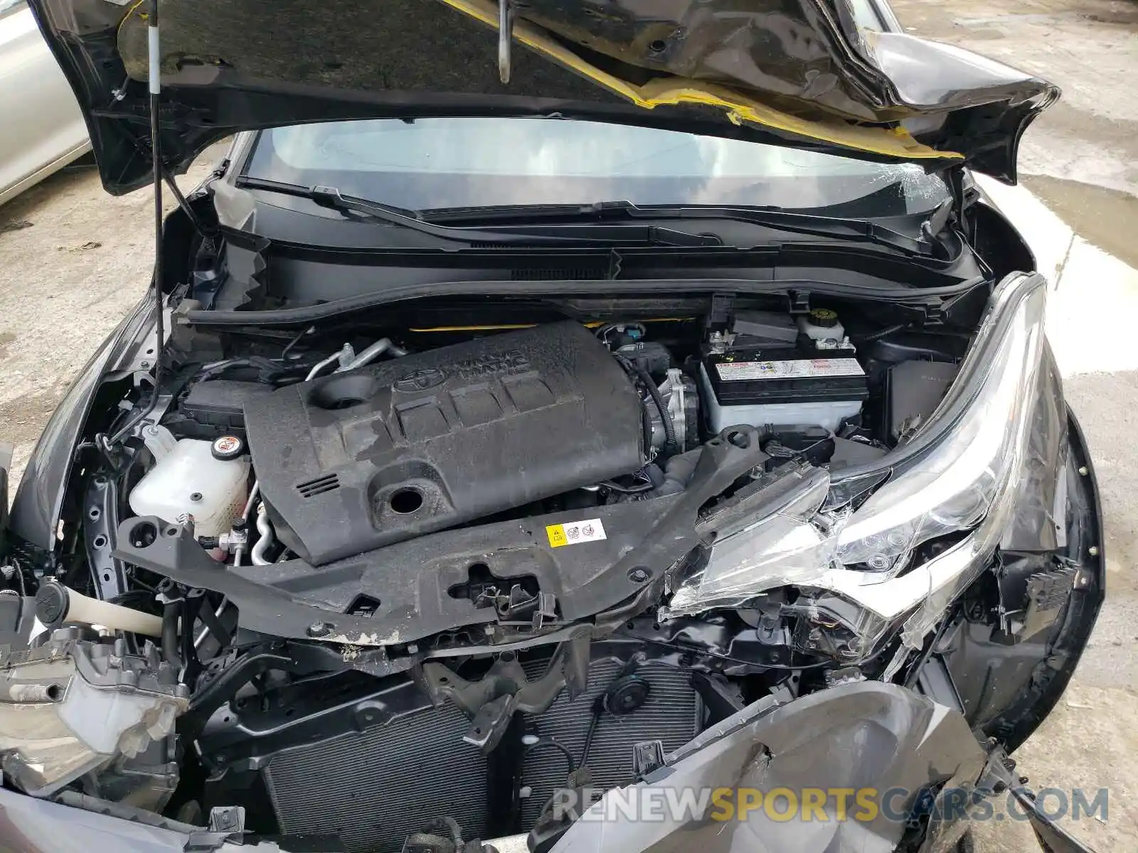 7 Photograph of a damaged car JTNKHMBX6K1037968 TOYOTA C-HR 2019