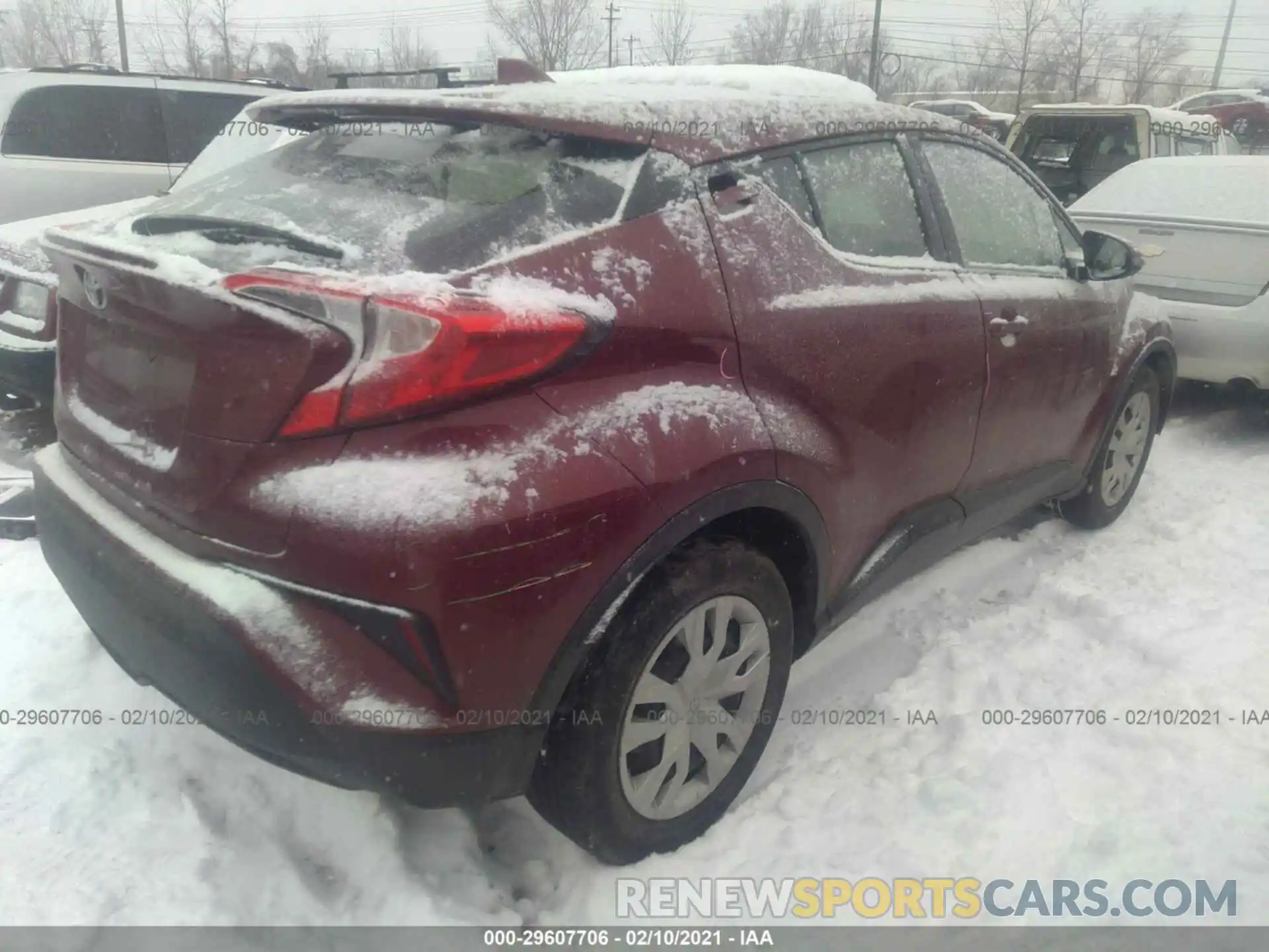 4 Photograph of a damaged car JTNKHMBX6K1038375 TOYOTA C-HR 2019