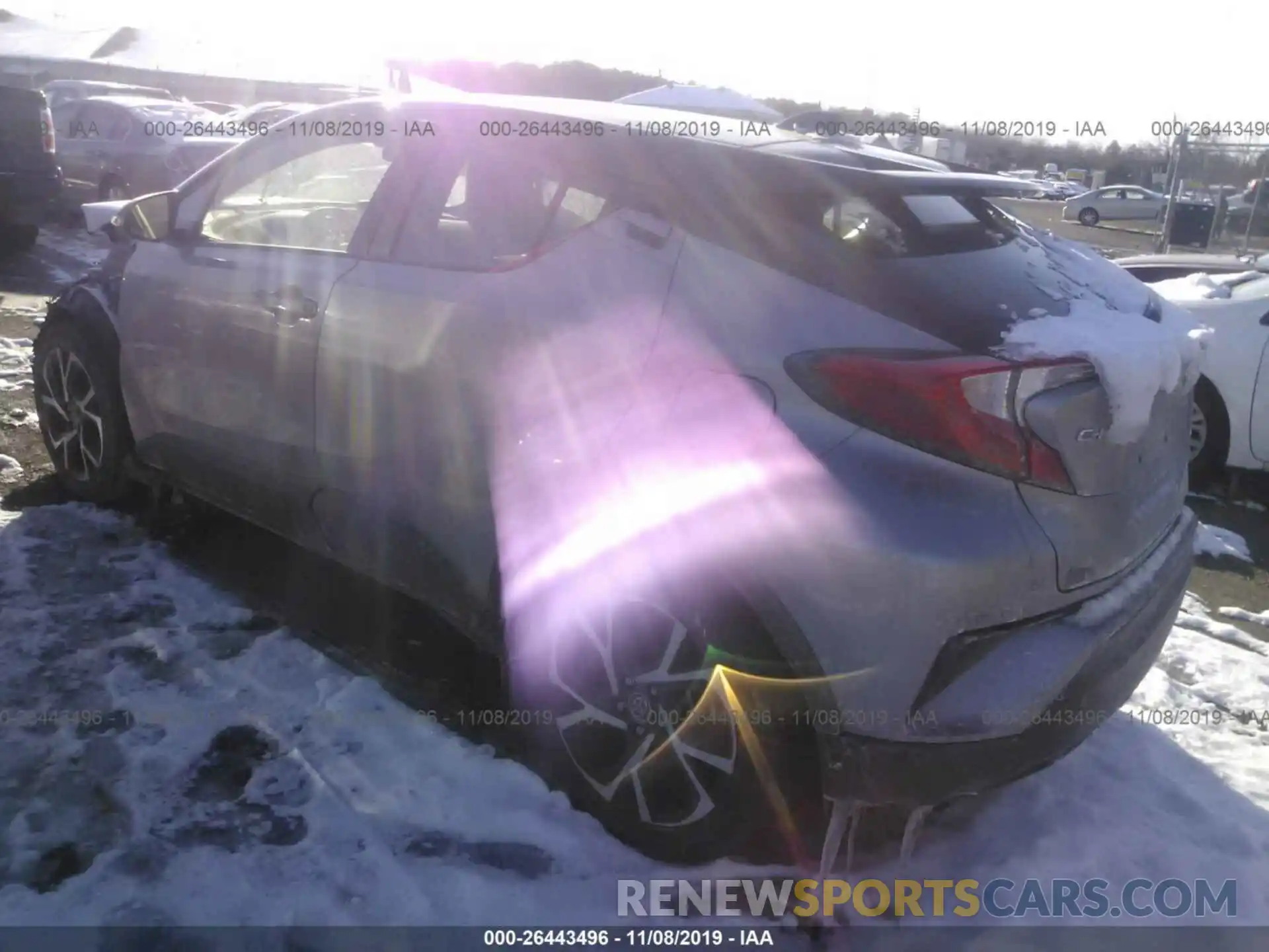 3 Photograph of a damaged car JTNKHMBX6K1038425 TOYOTA C-HR 2019