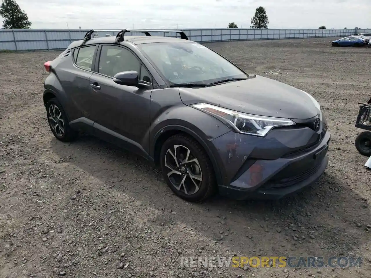 1 Photograph of a damaged car JTNKHMBX6K1041809 TOYOTA C-HR 2019