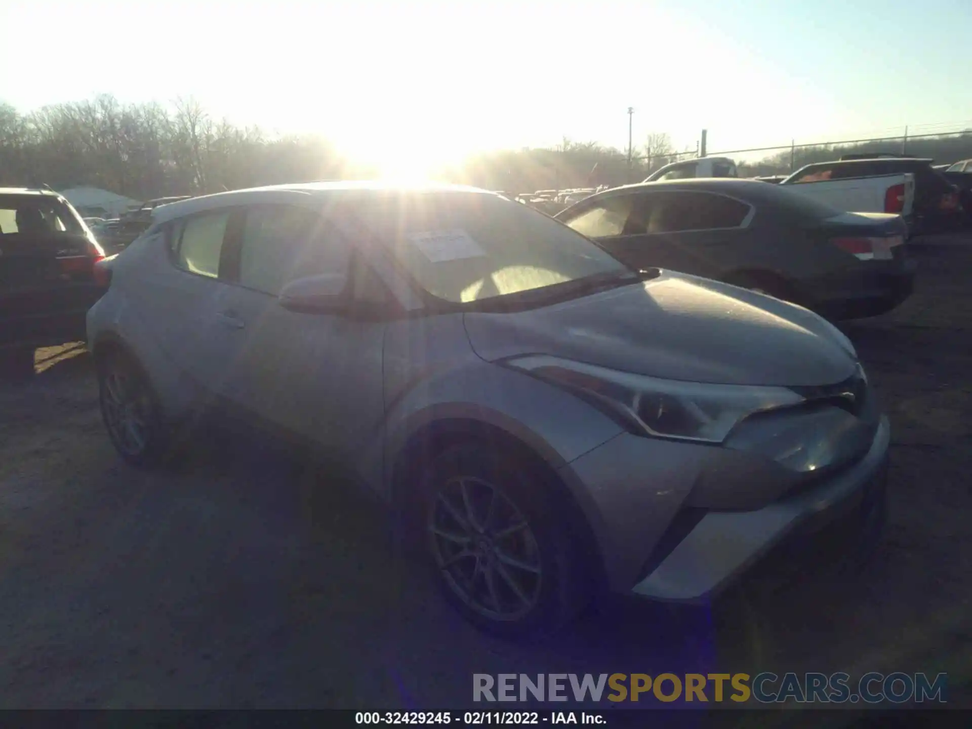 1 Photograph of a damaged car JTNKHMBX6K1041857 TOYOTA C-HR 2019