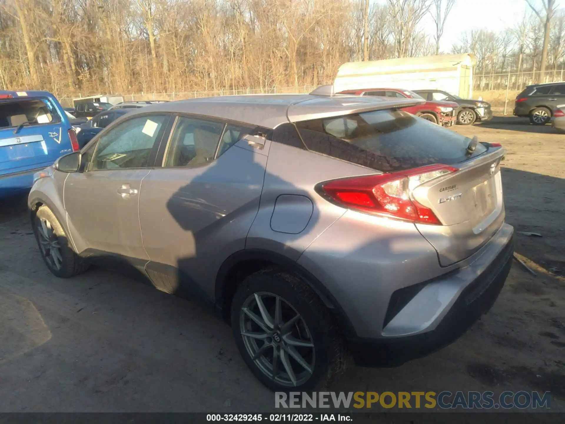 3 Photograph of a damaged car JTNKHMBX6K1041857 TOYOTA C-HR 2019