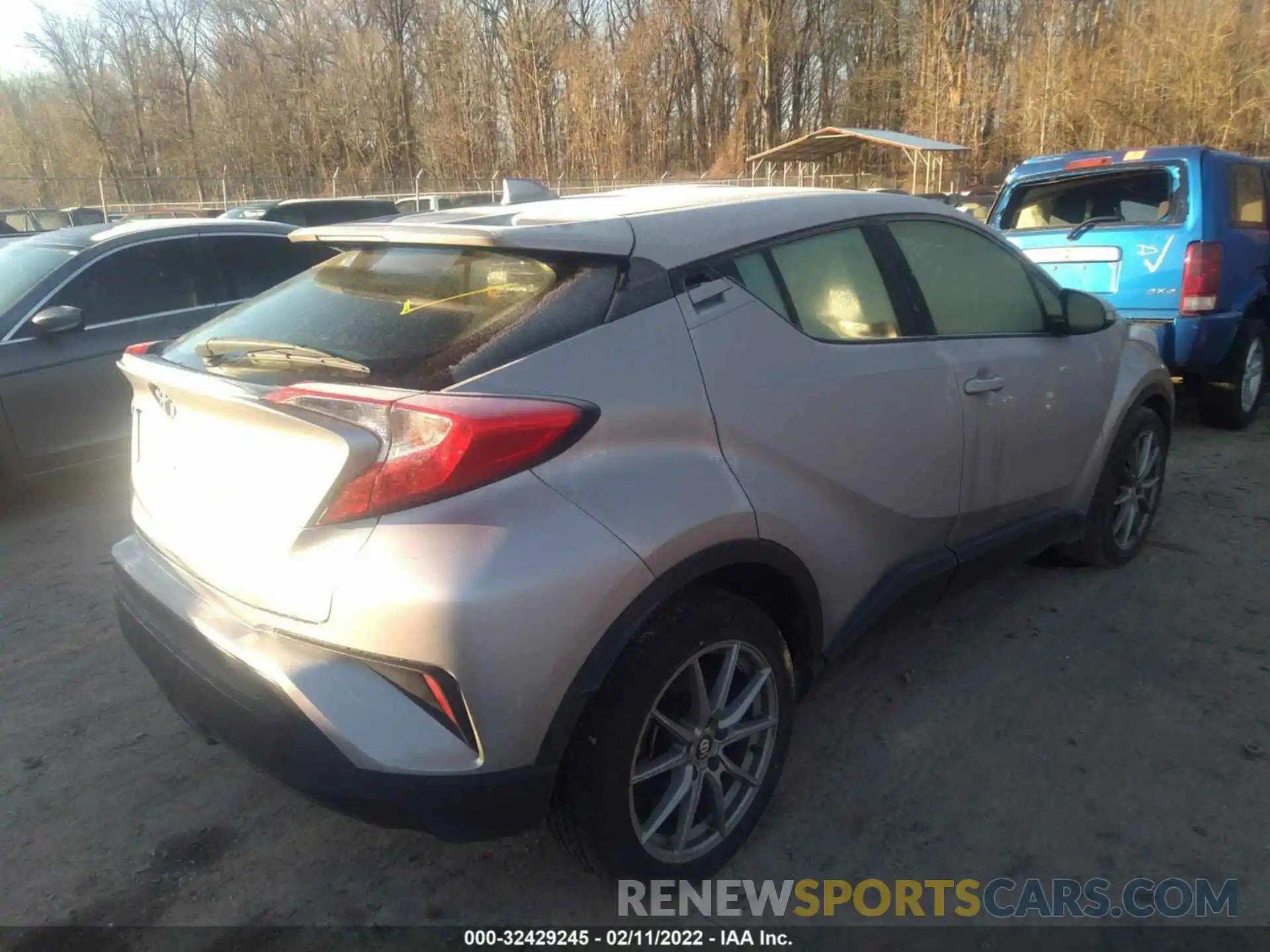 4 Photograph of a damaged car JTNKHMBX6K1041857 TOYOTA C-HR 2019