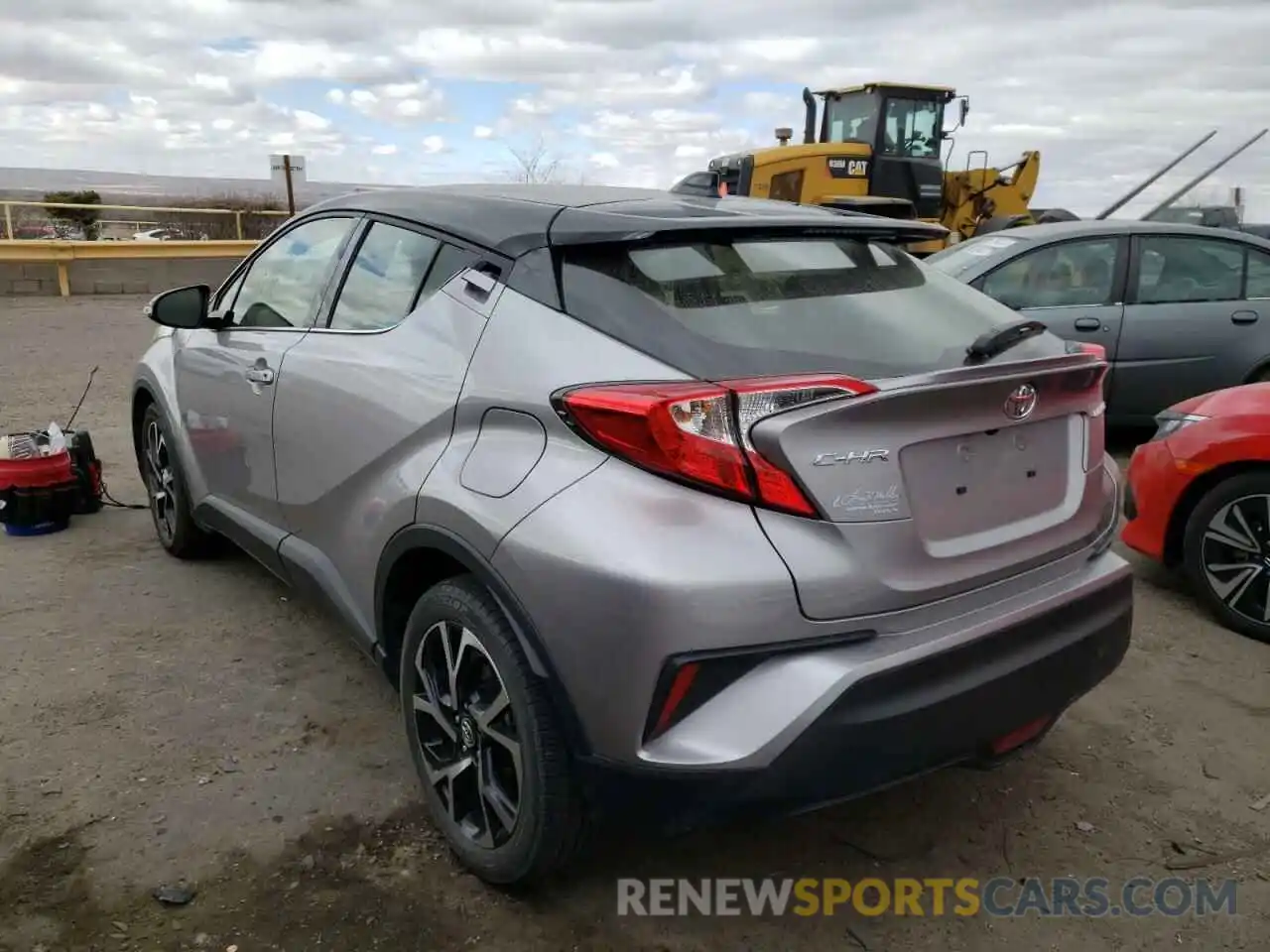 3 Photograph of a damaged car JTNKHMBX6K1046301 TOYOTA C-HR 2019