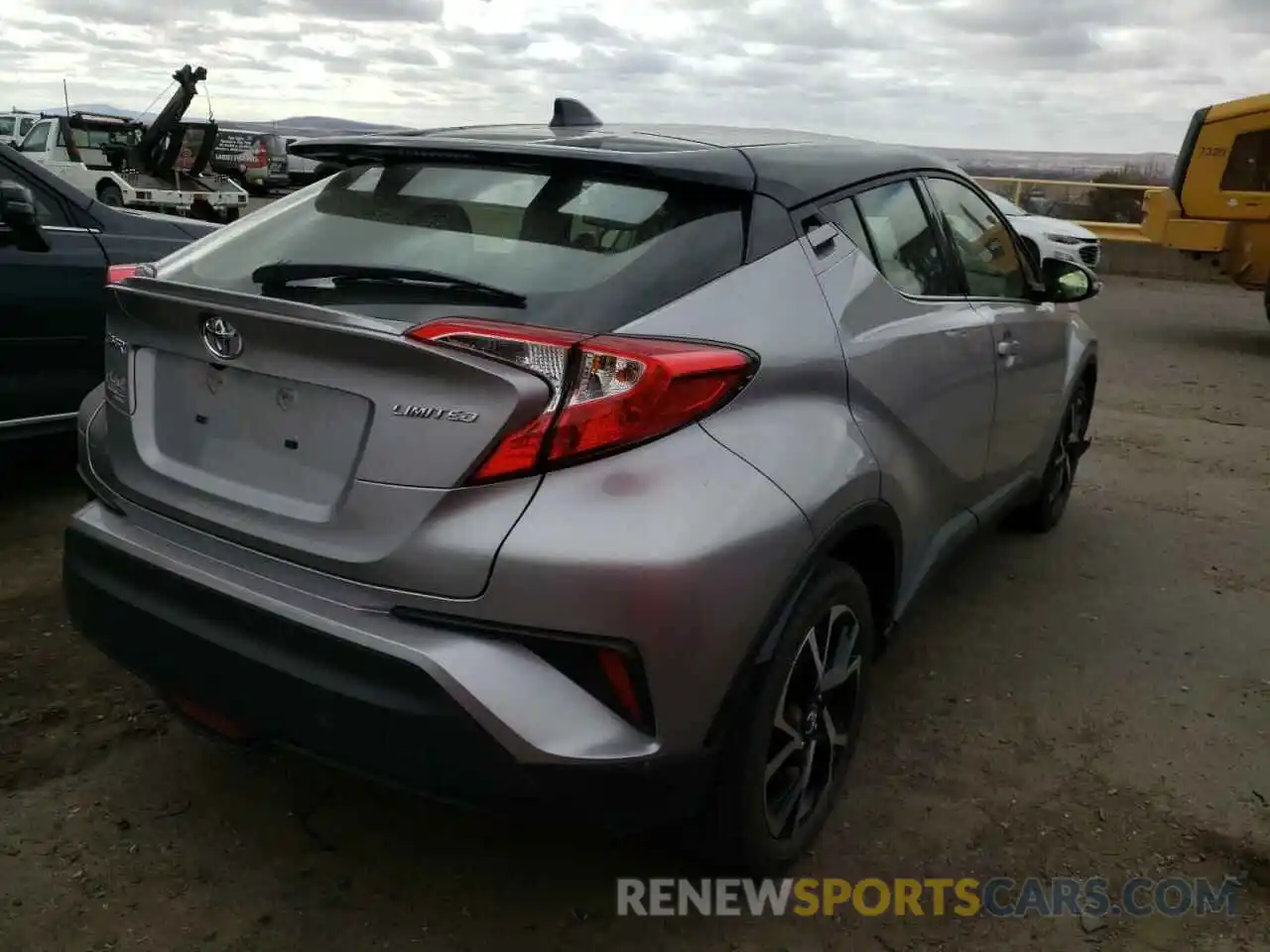 4 Photograph of a damaged car JTNKHMBX6K1046301 TOYOTA C-HR 2019