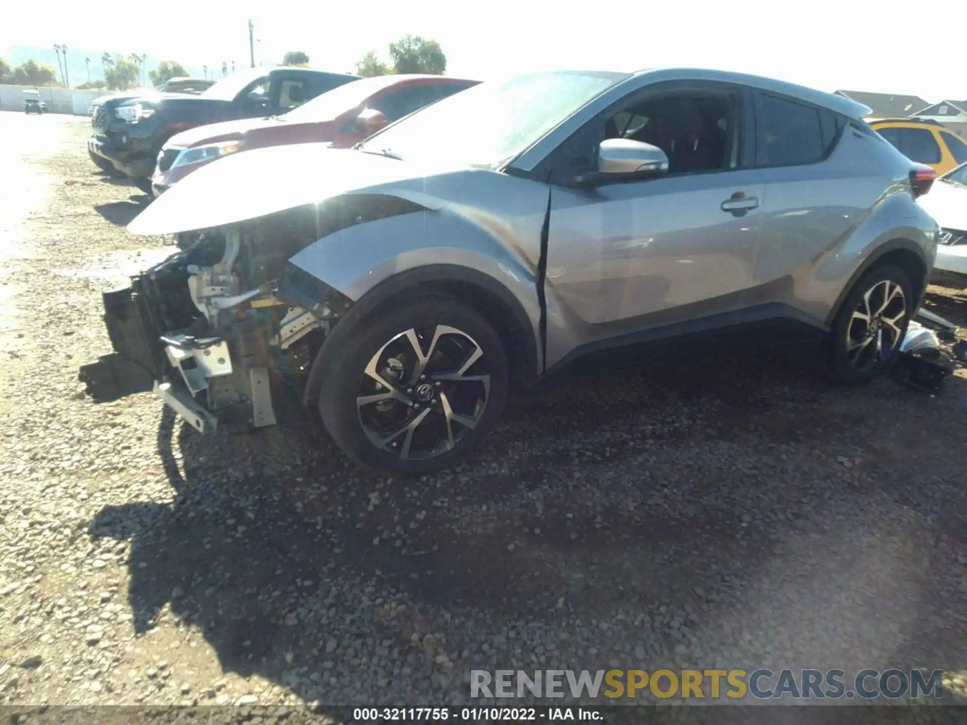 2 Photograph of a damaged car JTNKHMBX6K1046542 TOYOTA C-HR 2019