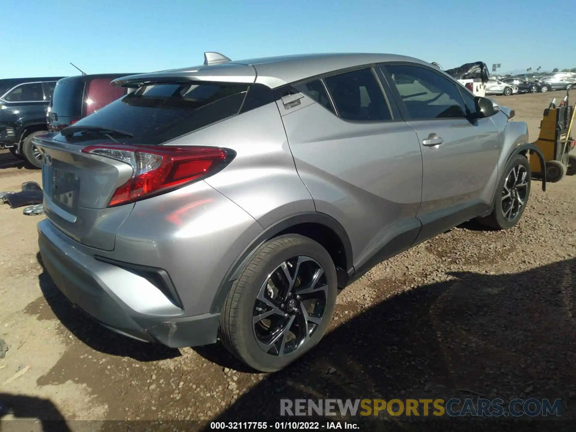 4 Photograph of a damaged car JTNKHMBX6K1046542 TOYOTA C-HR 2019