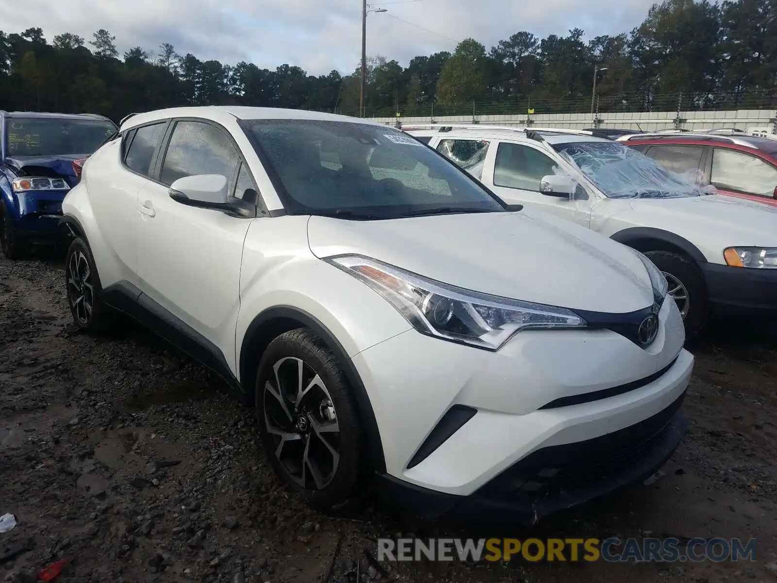 1 Photograph of a damaged car JTNKHMBX6K1046895 TOYOTA C-HR 2019