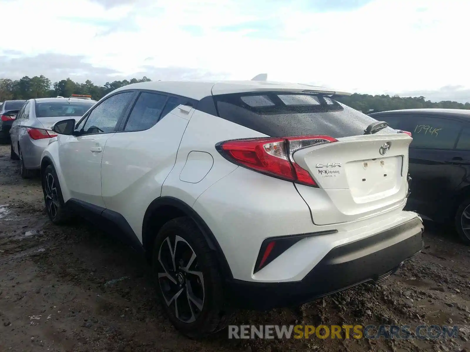 3 Photograph of a damaged car JTNKHMBX6K1046895 TOYOTA C-HR 2019