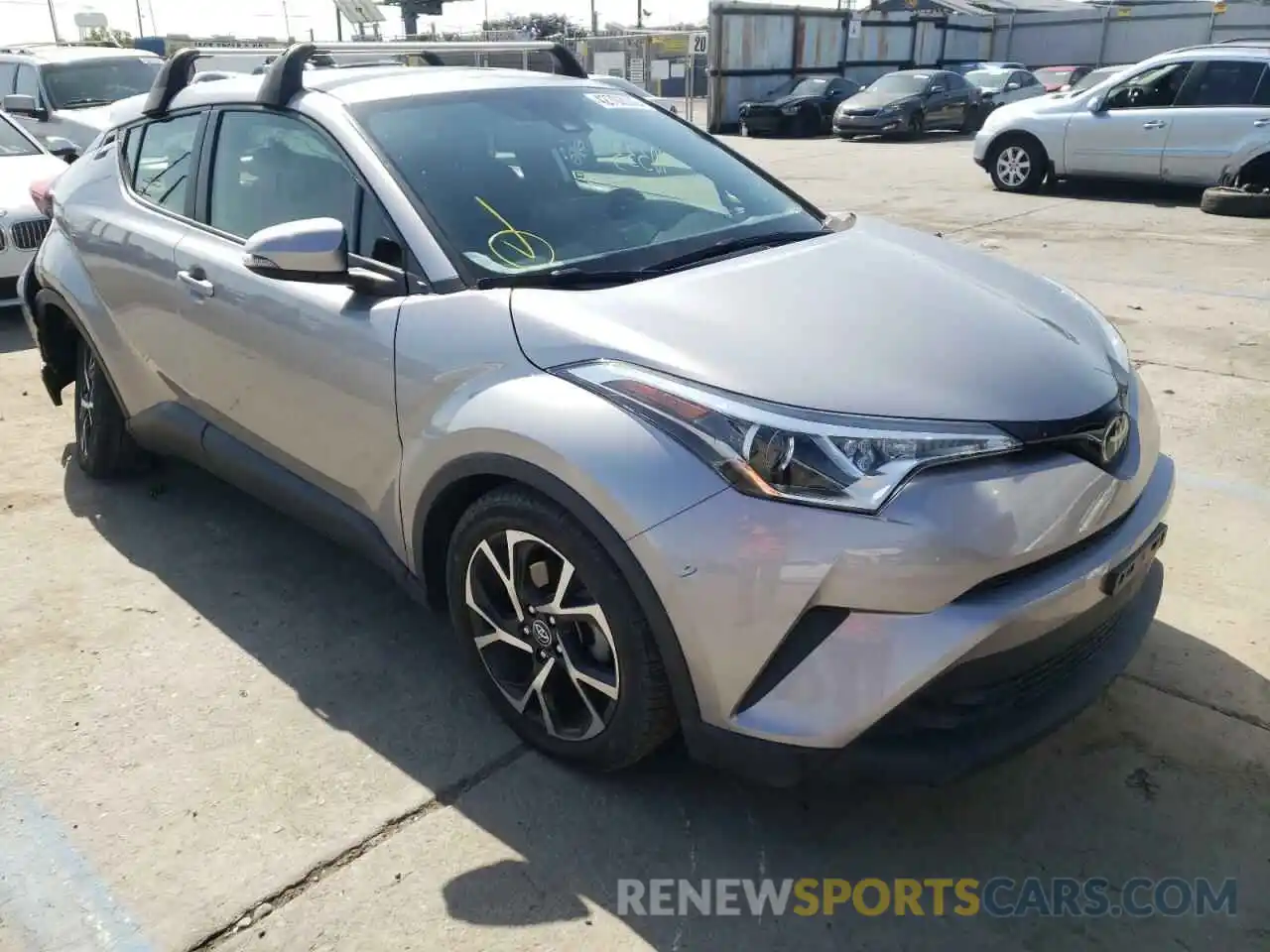 1 Photograph of a damaged car JTNKHMBX6K1047139 TOYOTA C-HR 2019