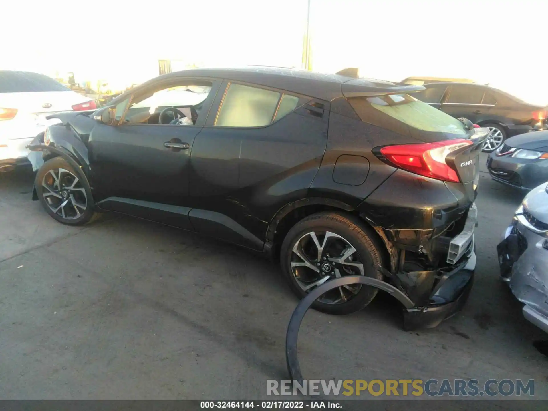 3 Photograph of a damaged car JTNKHMBX6K1048419 TOYOTA C-HR 2019