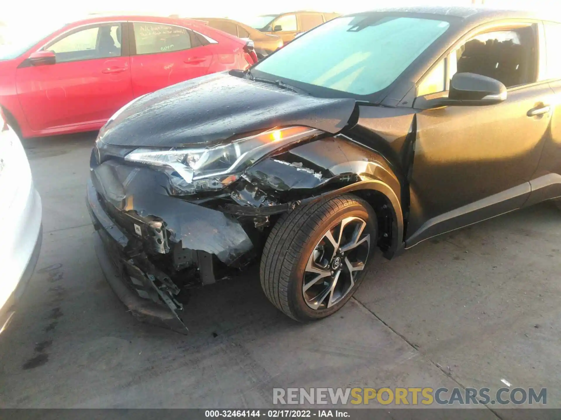 6 Photograph of a damaged car JTNKHMBX6K1048419 TOYOTA C-HR 2019